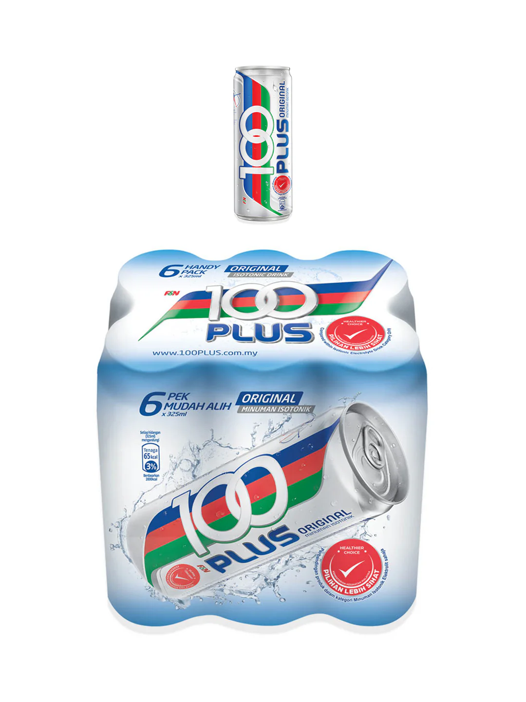 100 PLUS ORIGINAL 6X325ML