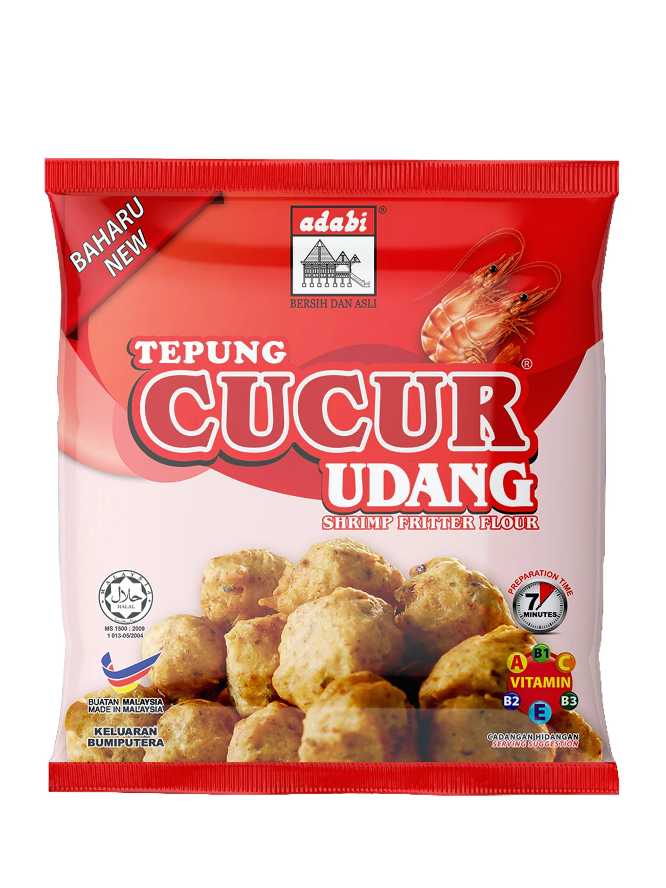 ADABI TEPUNG CUCUR UDANG 200G - Image 2