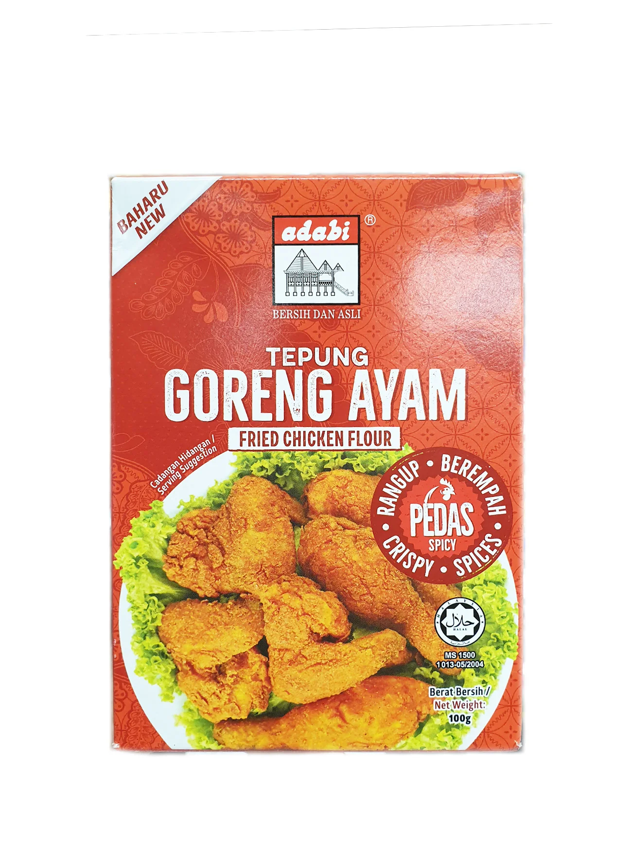 ADABI TEPUNG GORENG AYAM PEDAS 100G - Image 3