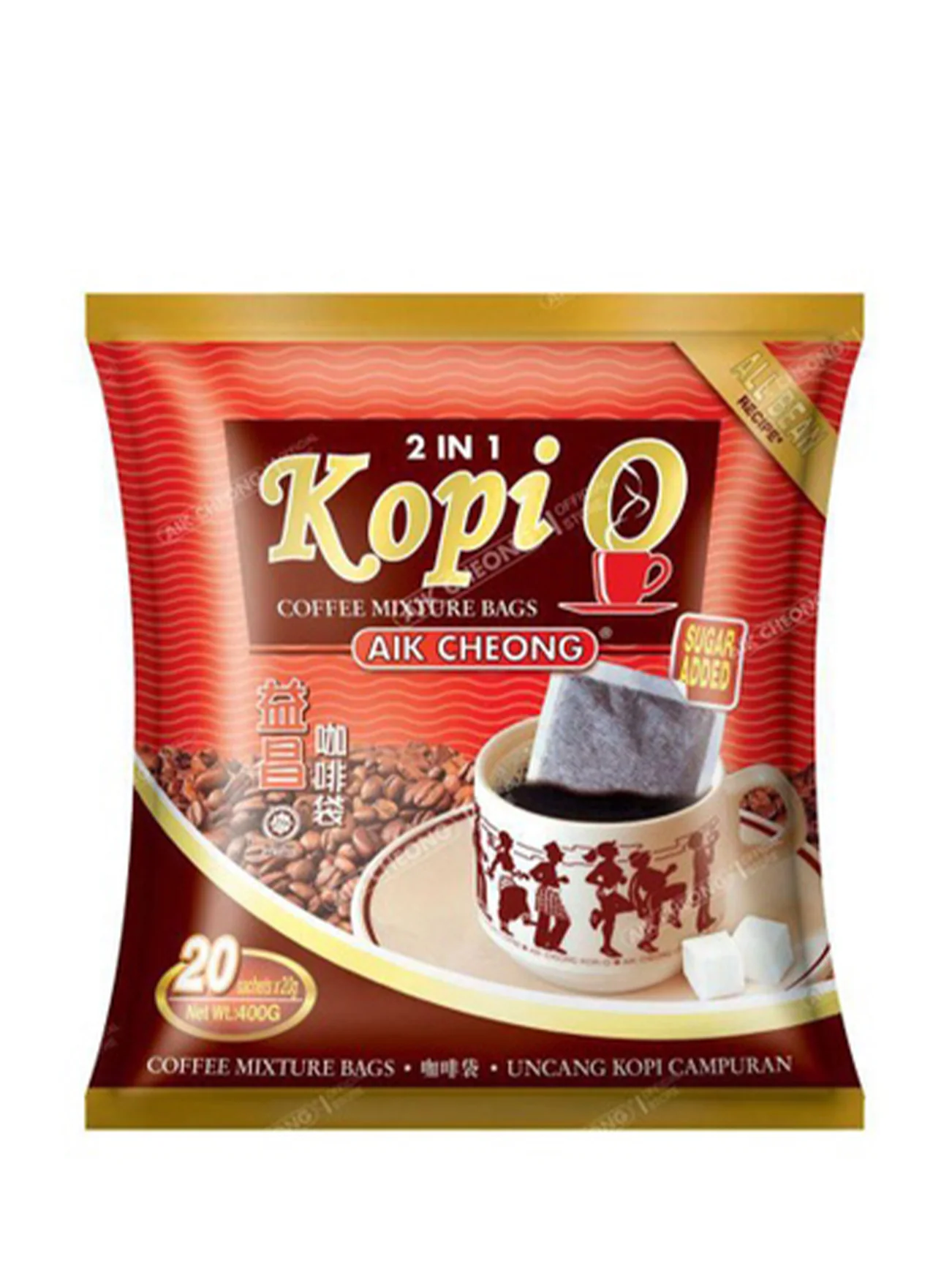 AIK CHEONG KOPI-O BAG 2IN1 20SX15G - Image 4