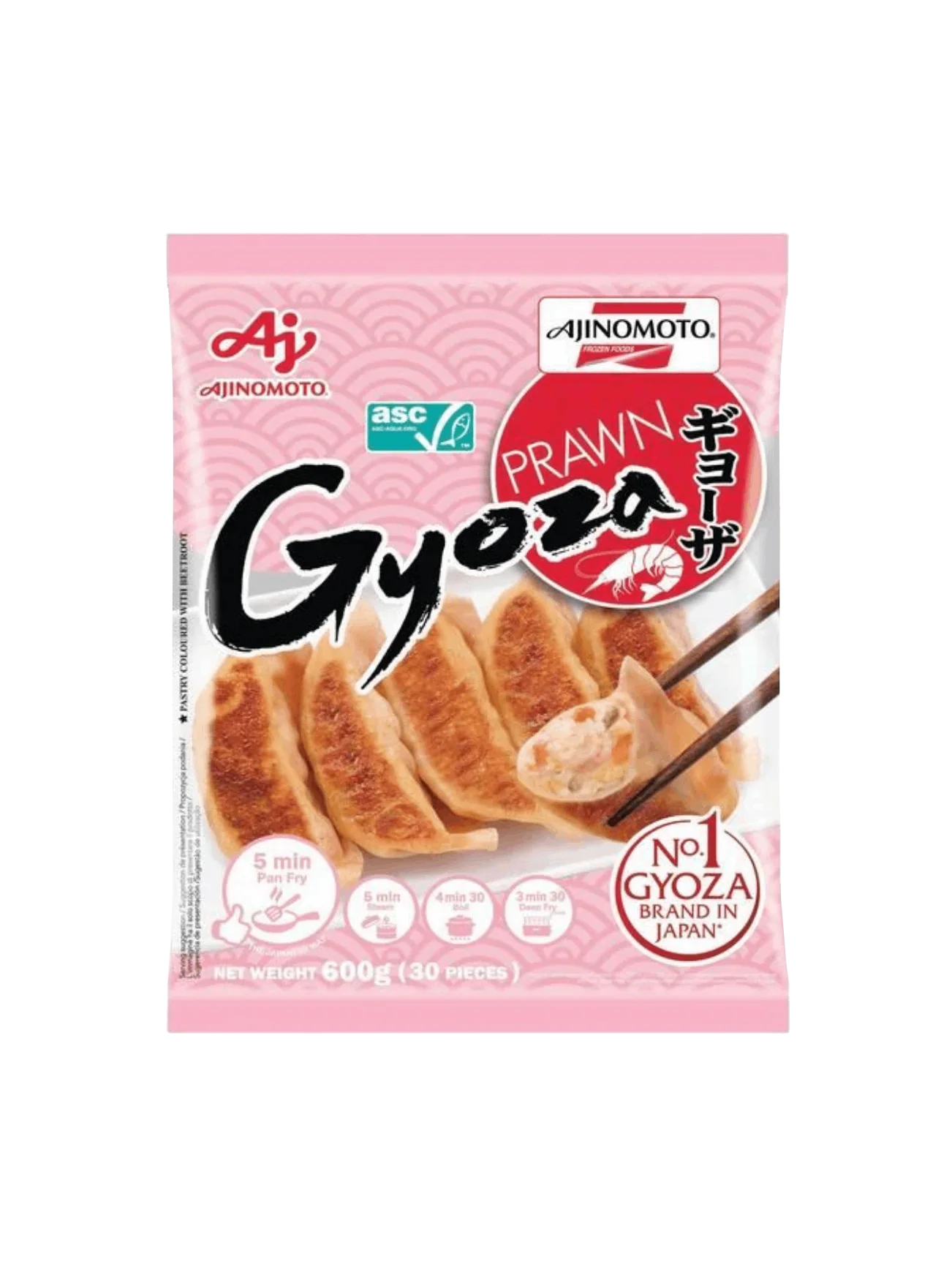 AJINOMOTO PRAWN GYOZA 600G