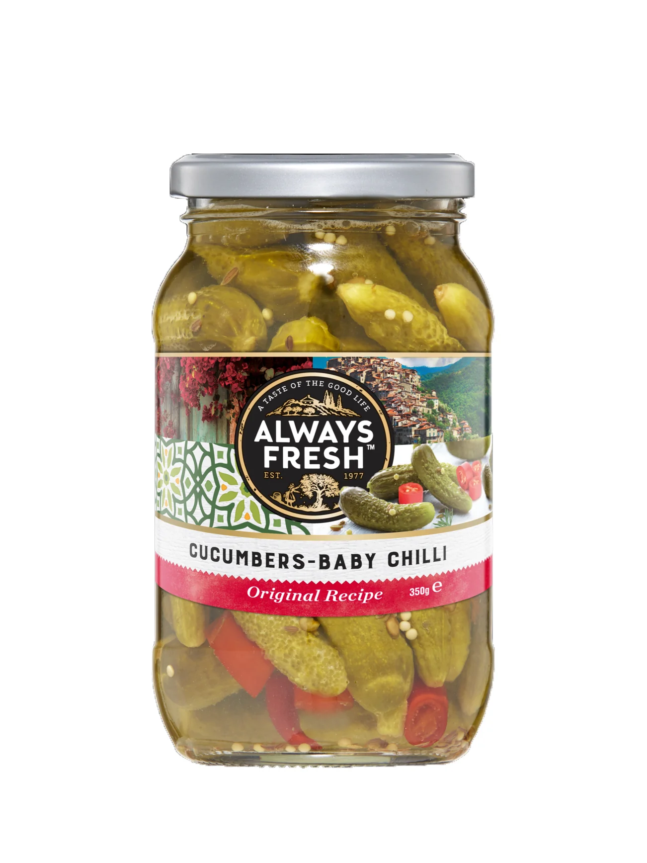ALWAYS FRESH CUCUMBERS BABY CHILLI 350G