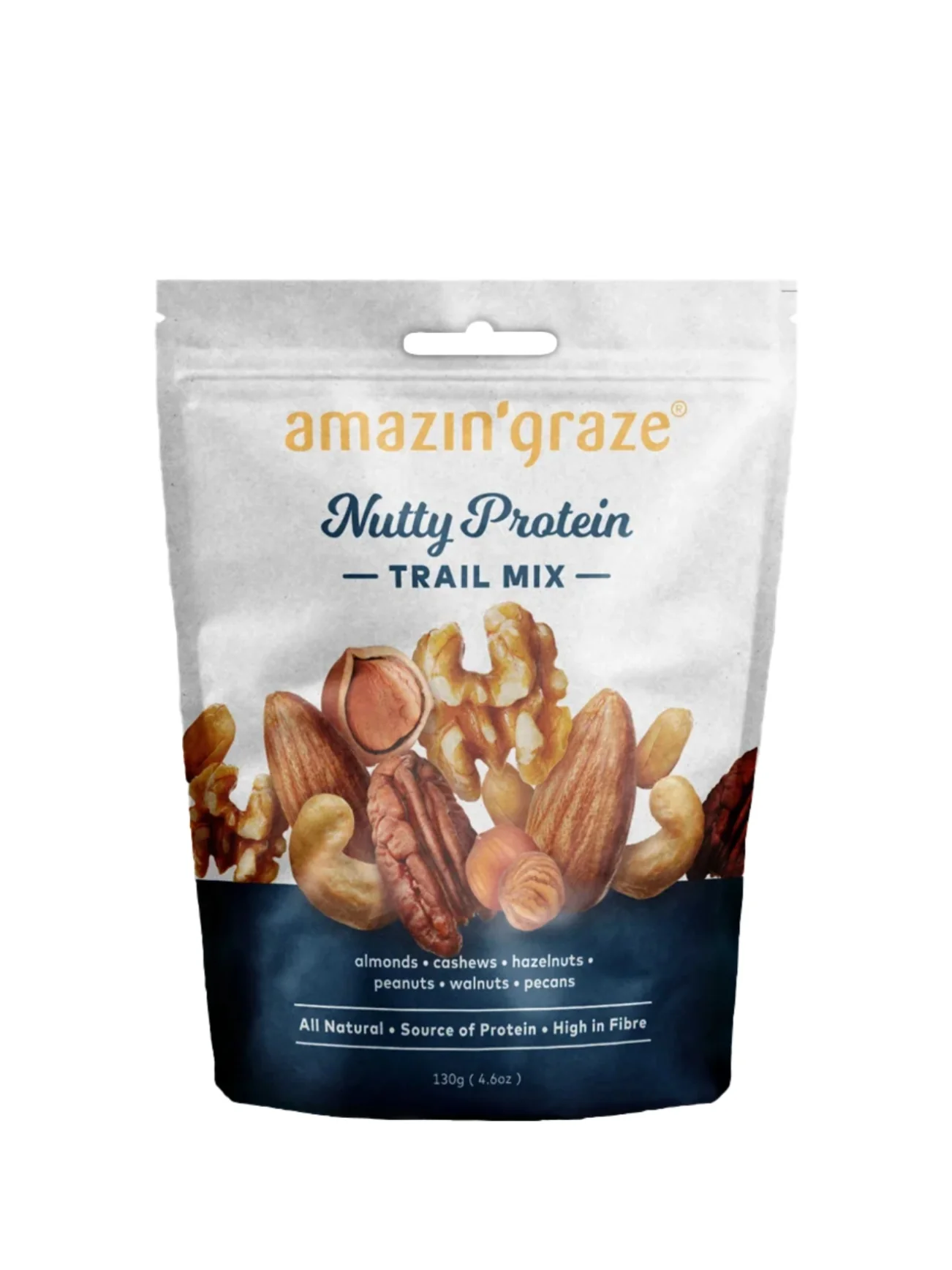 AMAZIN' GRAZE TRAIL MIX NUTTY PROTEIN 130G