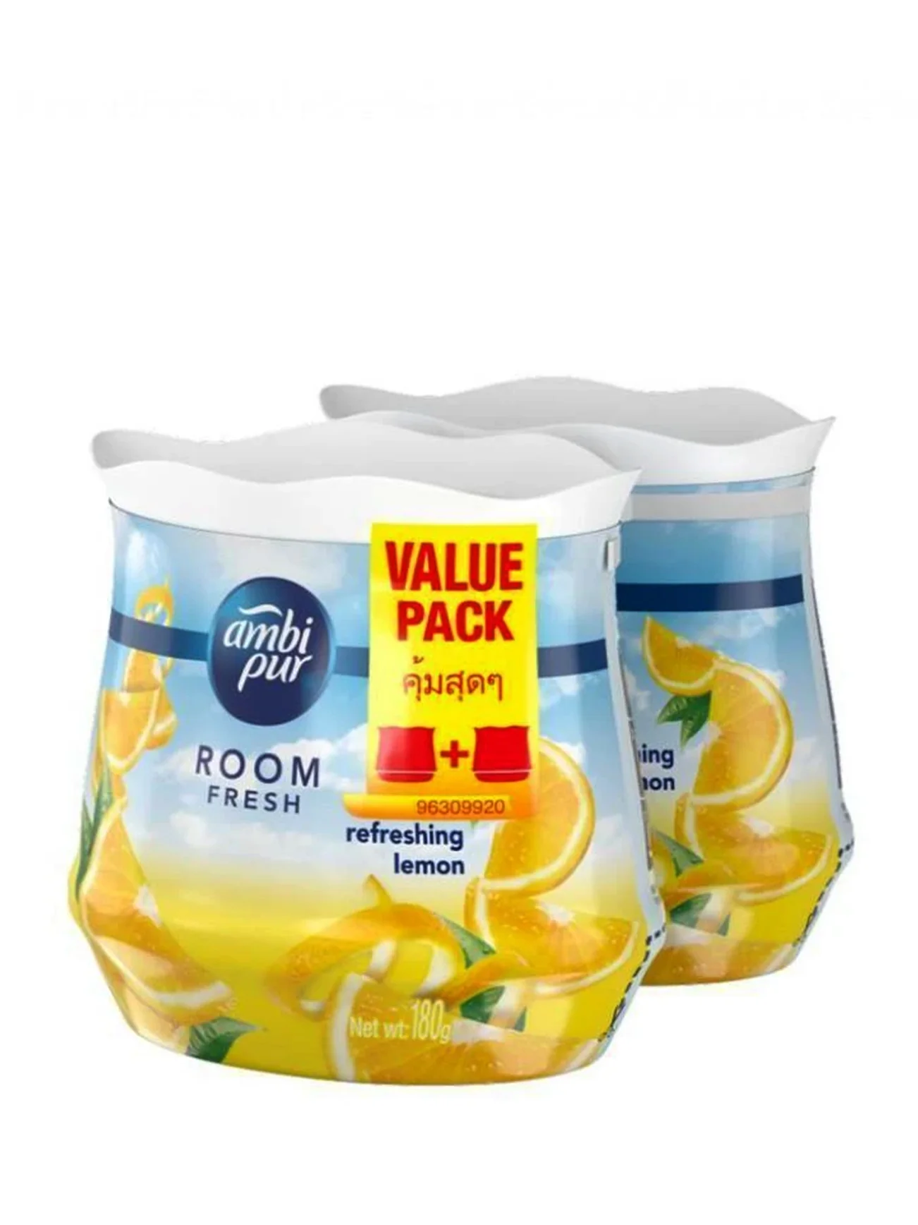 AMBI TEC GEL REFRESHING LEMON 2X180G - Image 2