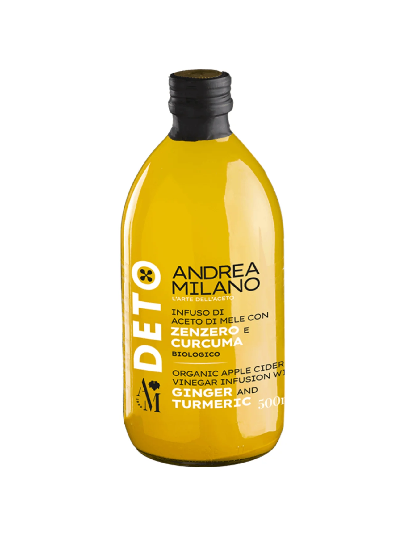 ANDREA MILANO ORGANIC ACV W CMON & TUMERIC 500ML