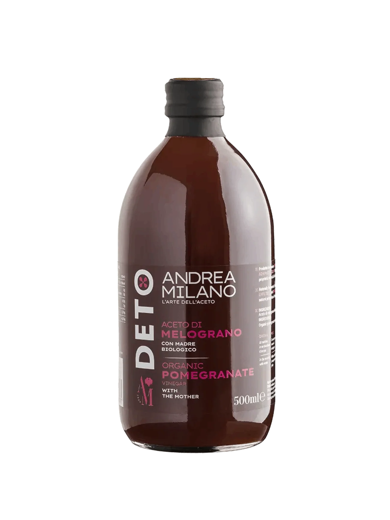 ANDREA MILANO ORGANIC POMEGRANATE VINEGAR 500ML