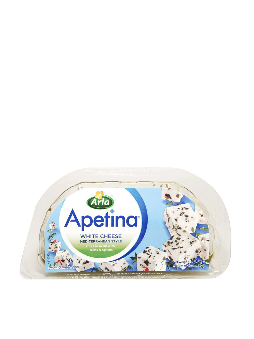 APETINA FETA CHEESE IN SPICES 100G
