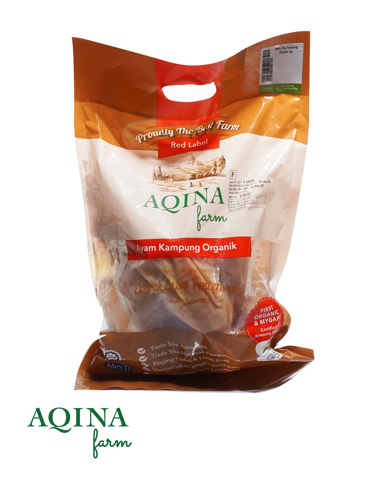 AQINA KAMPUNG CHICKEN (+/- 2KG) - Image 3