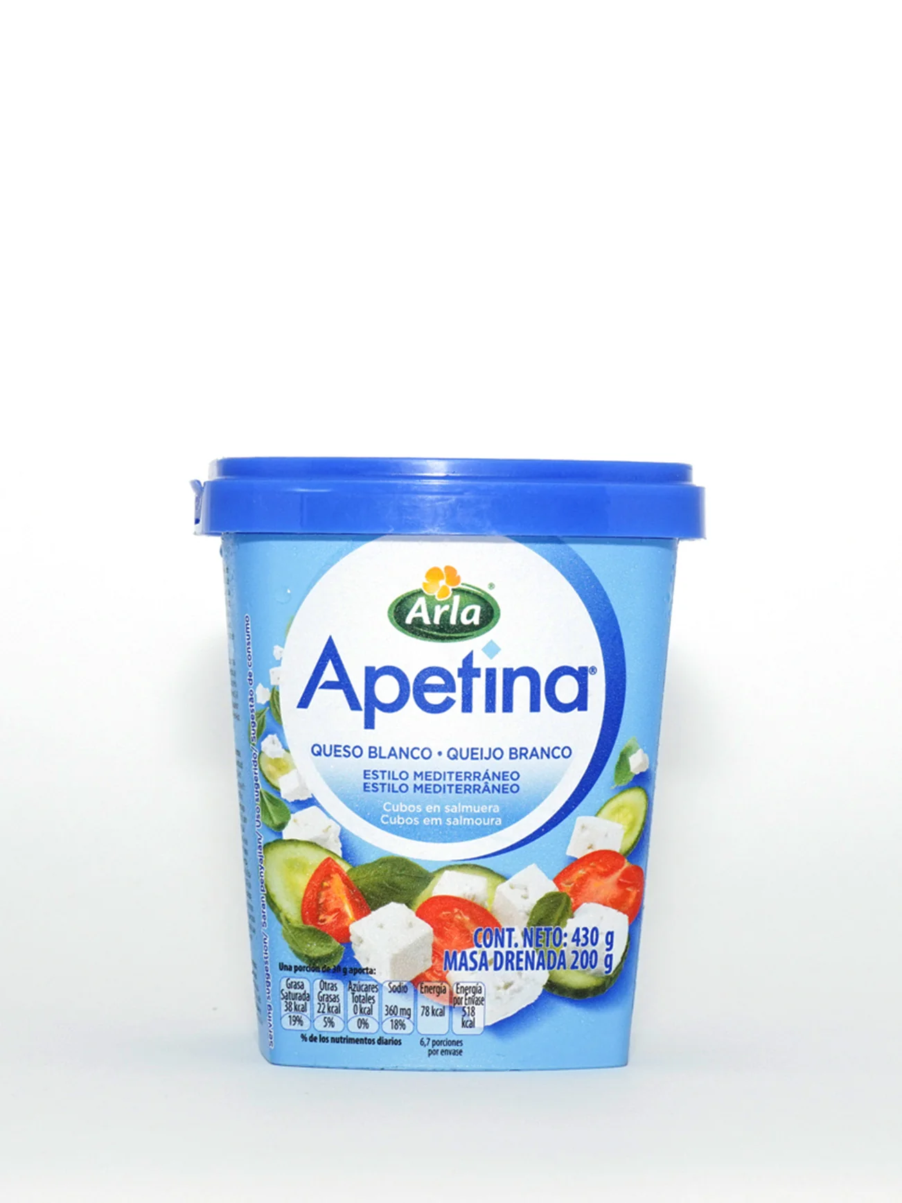 ARLA APETINA FETA CUBES IN BRINE 200G
