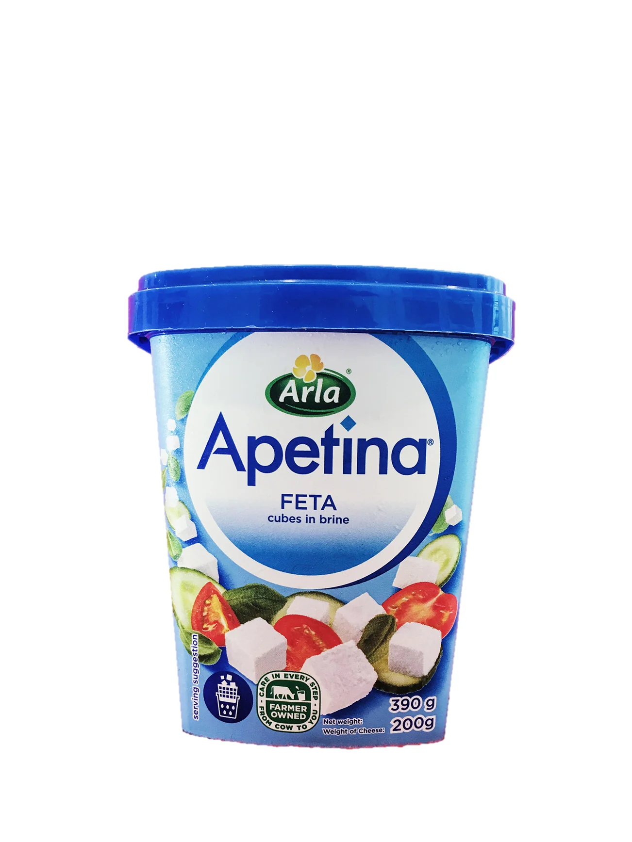 ARLA APETINA FETA CUBES IN BRINE 200G - Image 2
