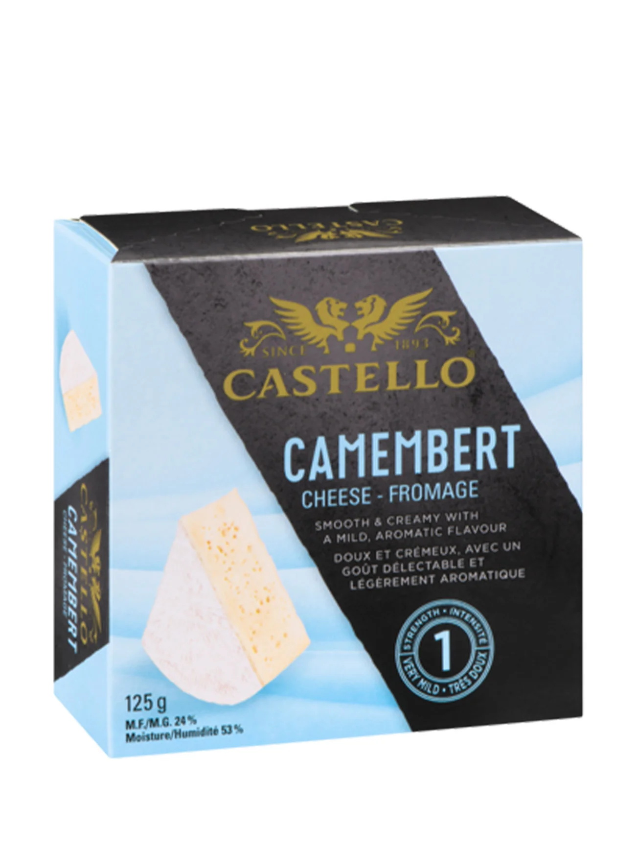 ARLA/CASTELLO CAMEMBERT CHEESE IN TIN 125GM - Image 2