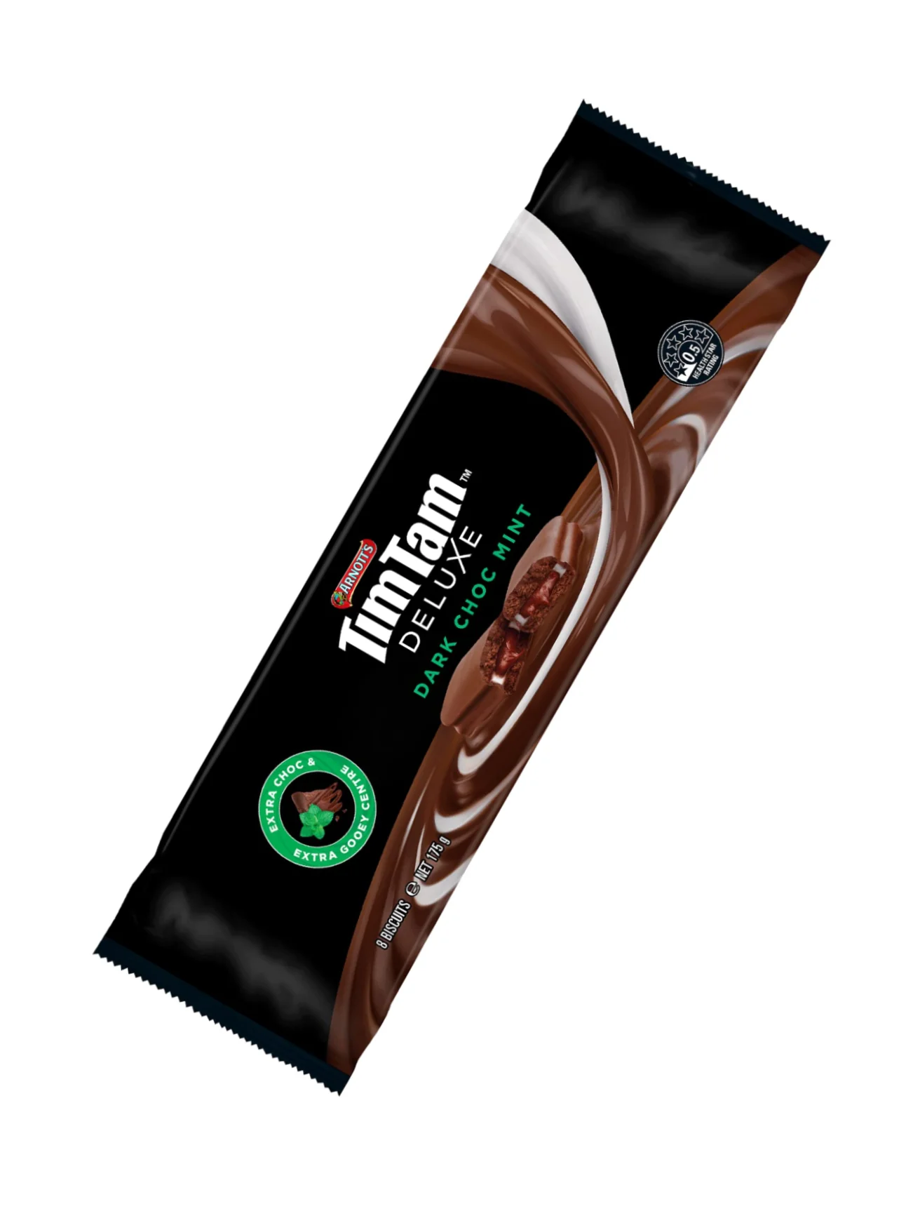 ARNOTT'S TIM TAM DELUXE DARK CHOC MINT 175G