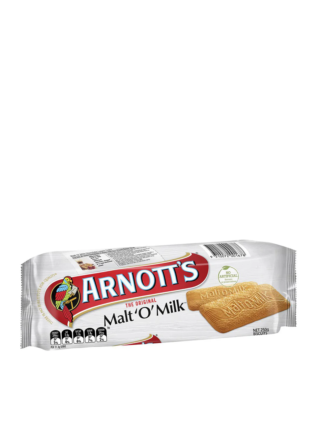 ARNOTTS MALT O MILK 250G