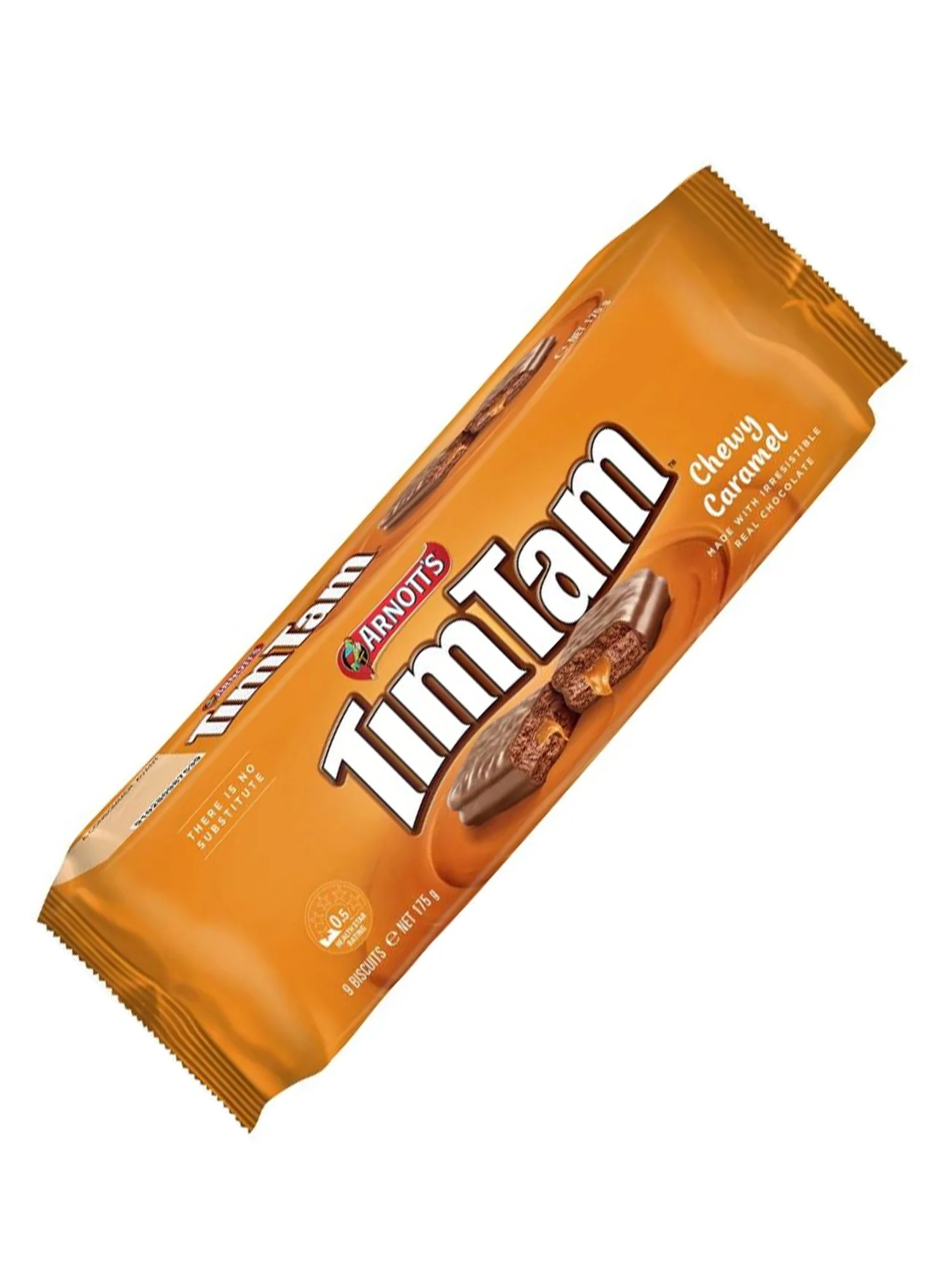 ARNOTTS TIM TAM CARAMEL CHEW BISCUITS 175G - Image 2