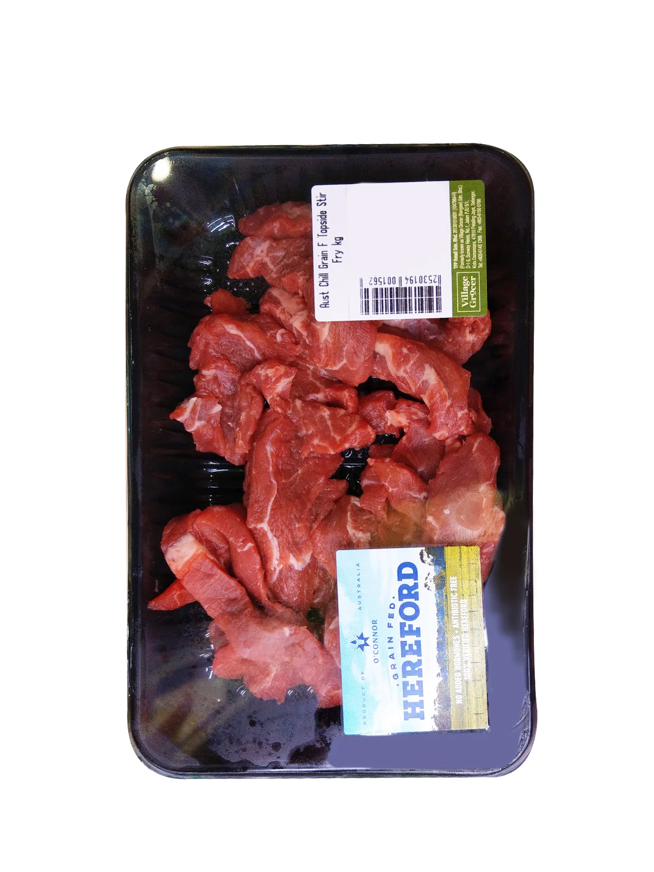 AUST CHILLED GRAIN FED TOPSIDE STIR FRY (+/-200G) - Image 2
