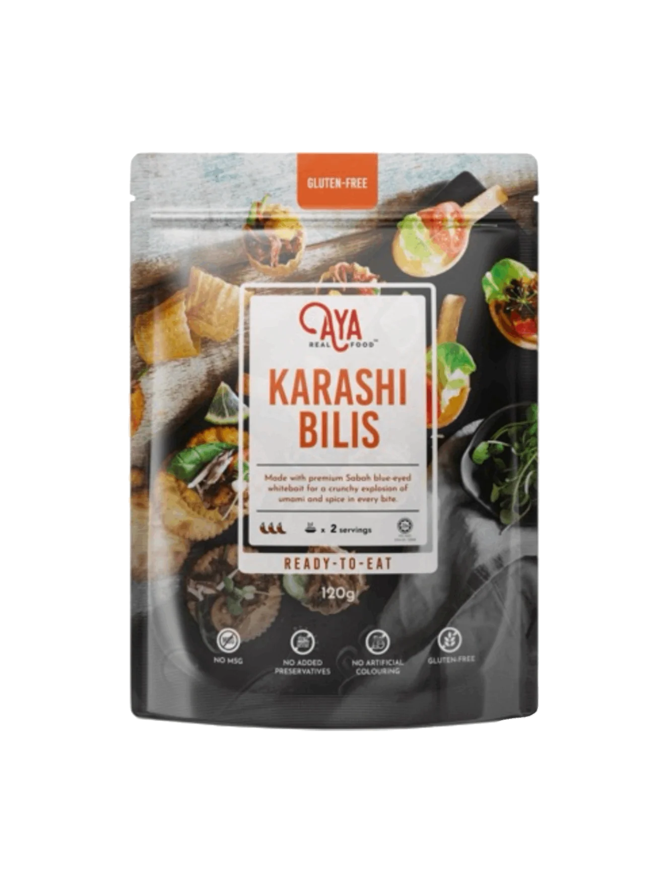 AYA REAL FOOD KARASHI BILIS 120G