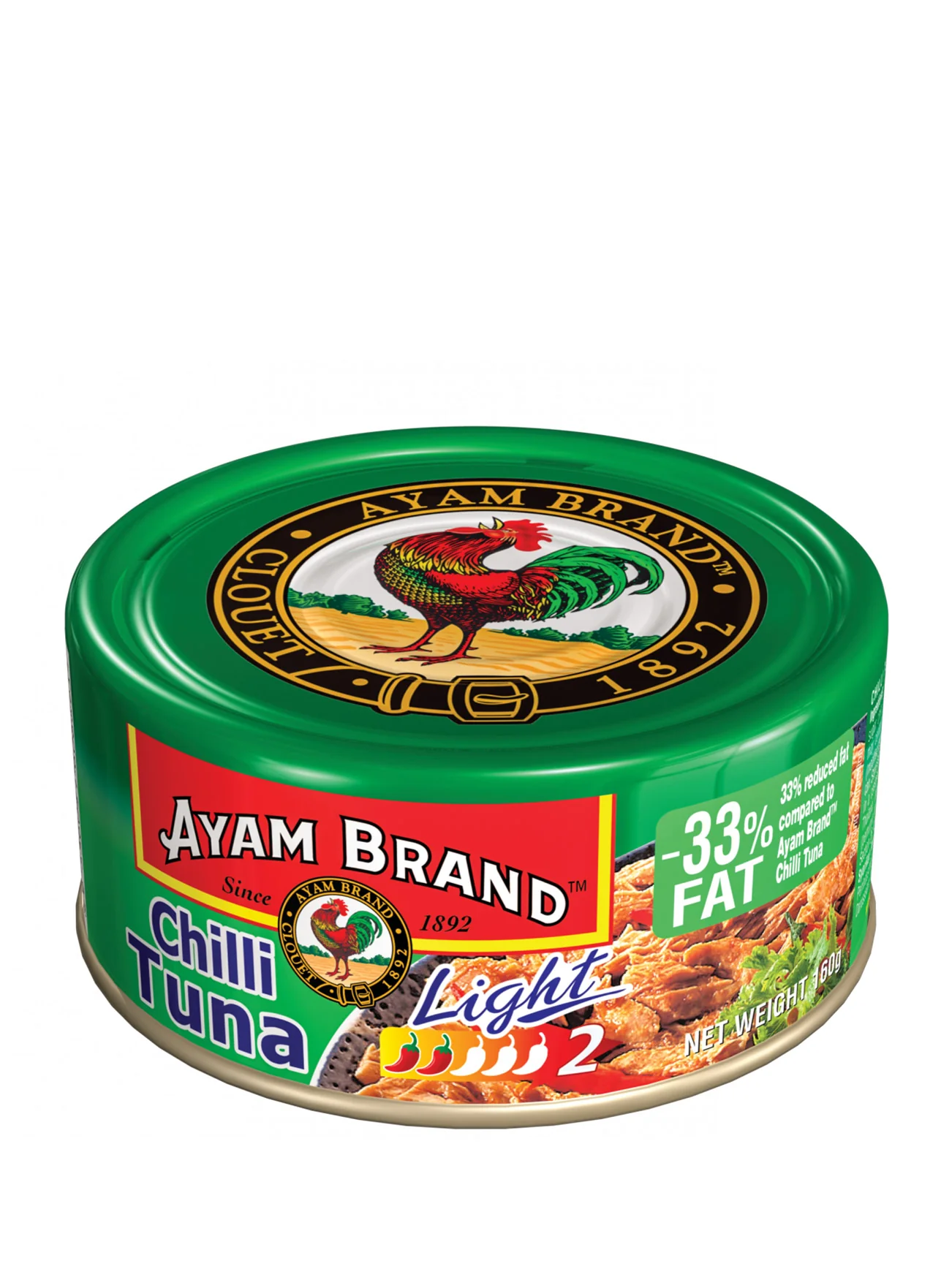 AYAM BRAND CHILLI TUNA LIGHT 160G
