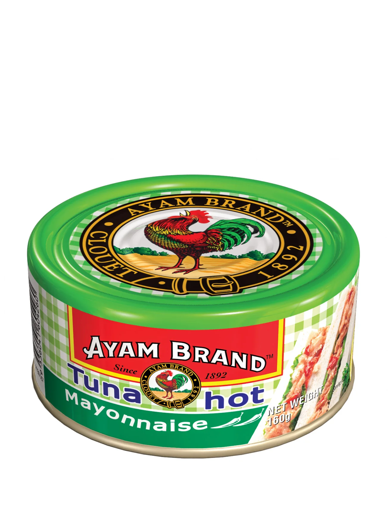 AYAM BRAND DELI TUNA SPICY 160G