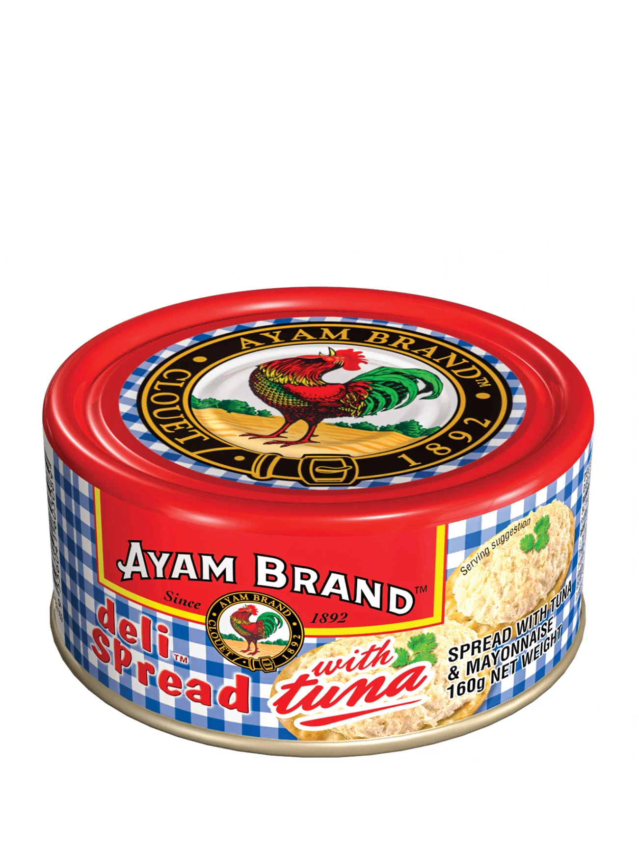 AYAM BRAND DELI TUNA SPREAD 160G