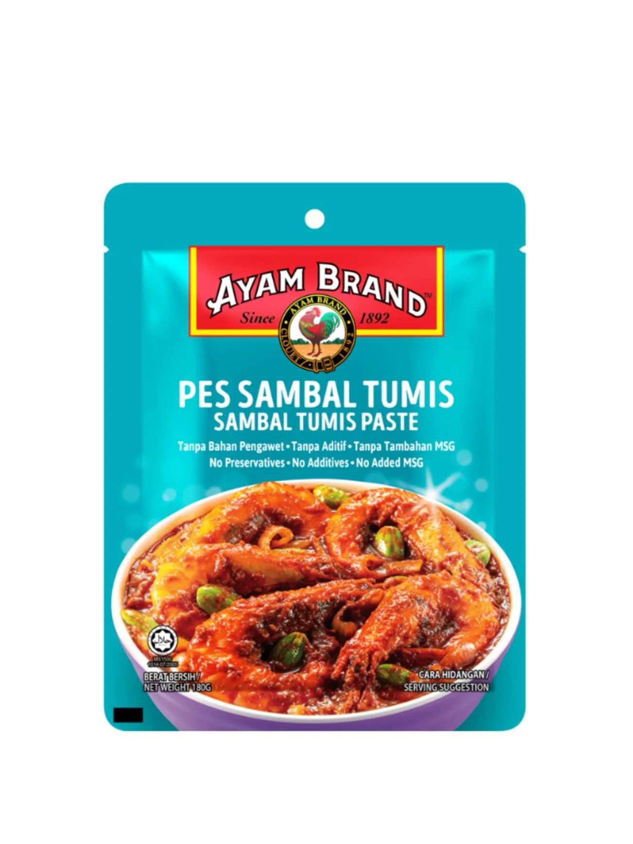 AYAM BRAND SAMBAL TUMIS 180G