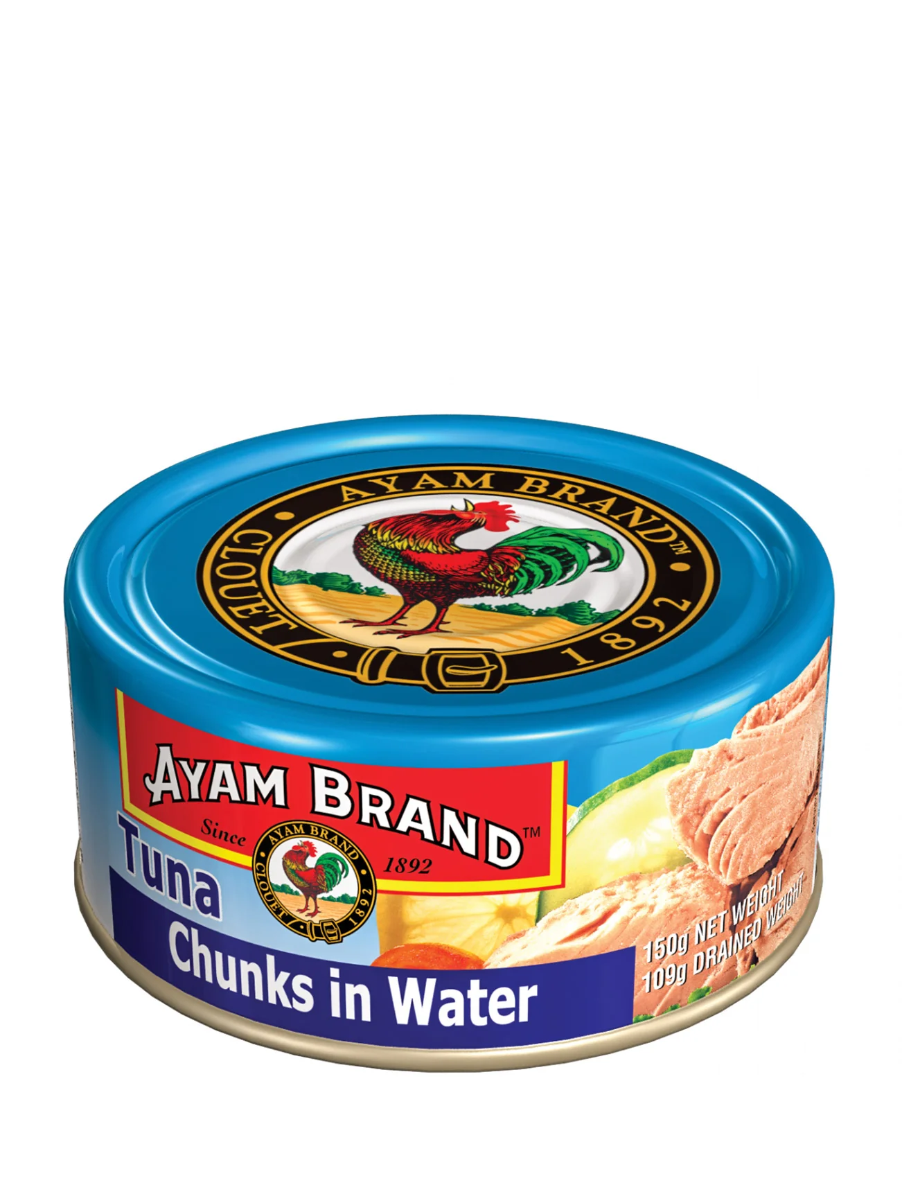 AYAM BRAND TUNA CHUNK IN WATER 150G