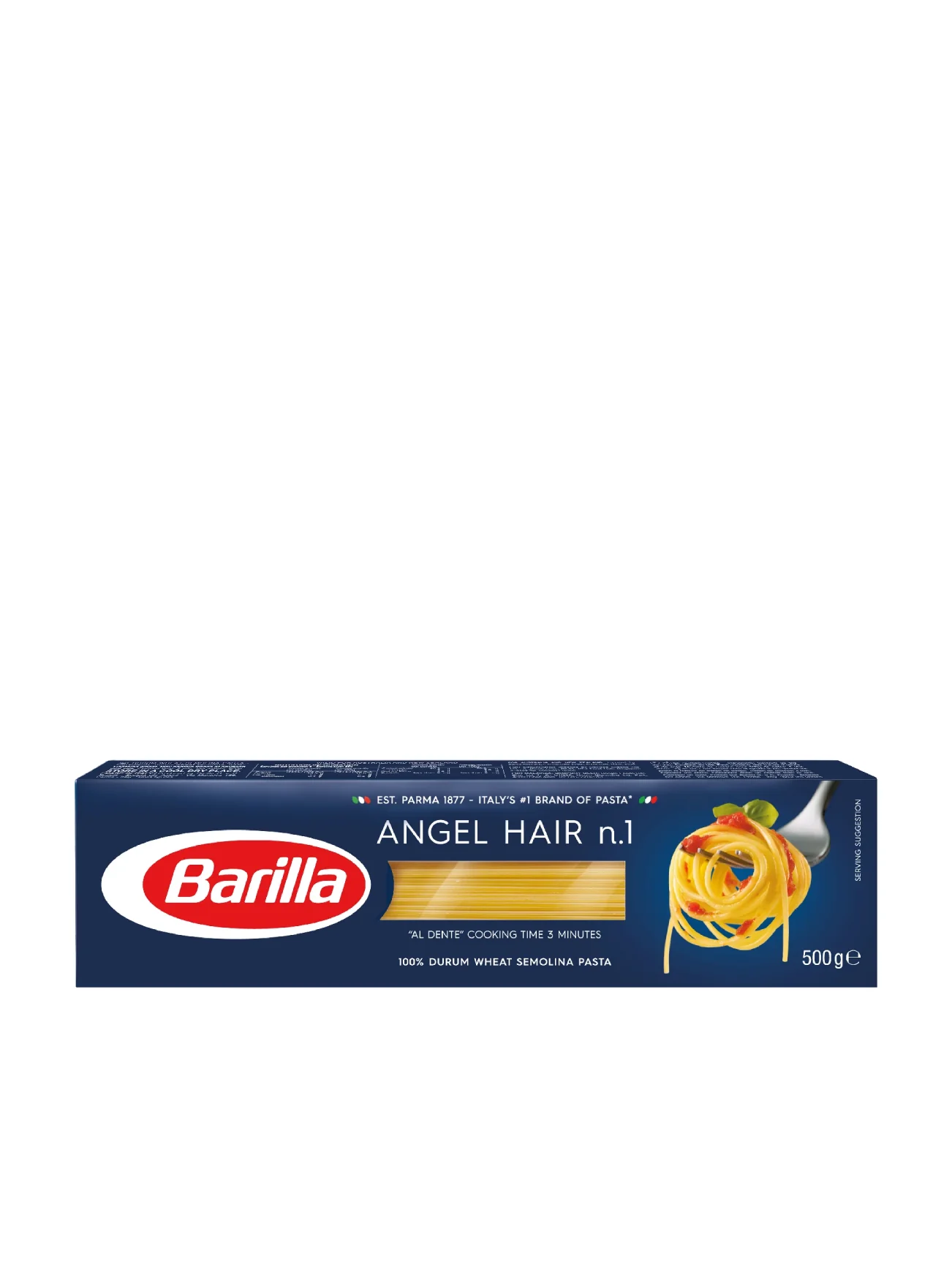 BARILLA ANGEL HAIR NO.1 500G - Image 2