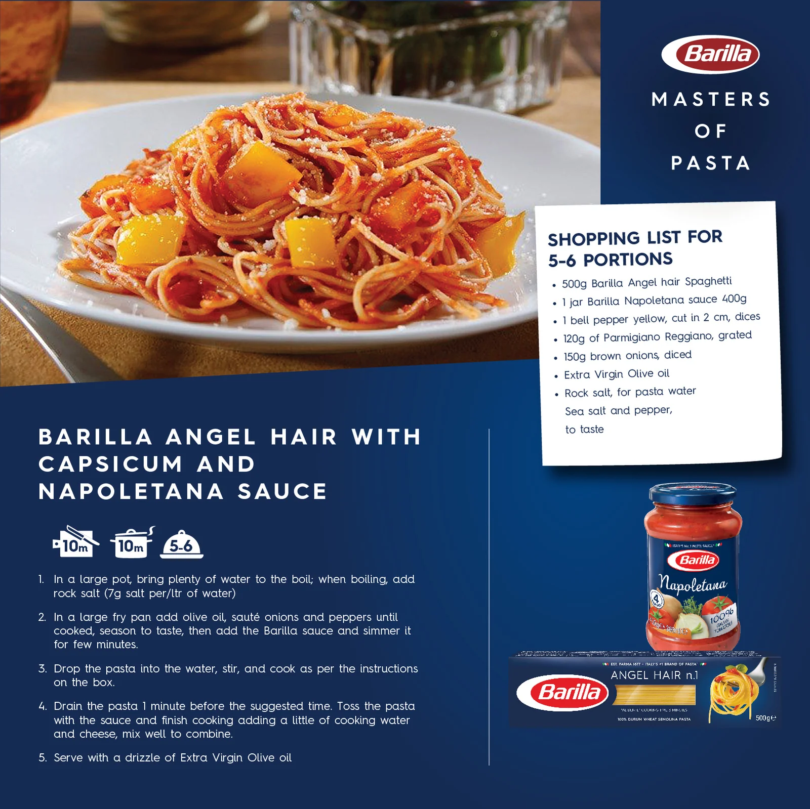 BARILLA ANGEL HAIR NO.1 500G - Image 3