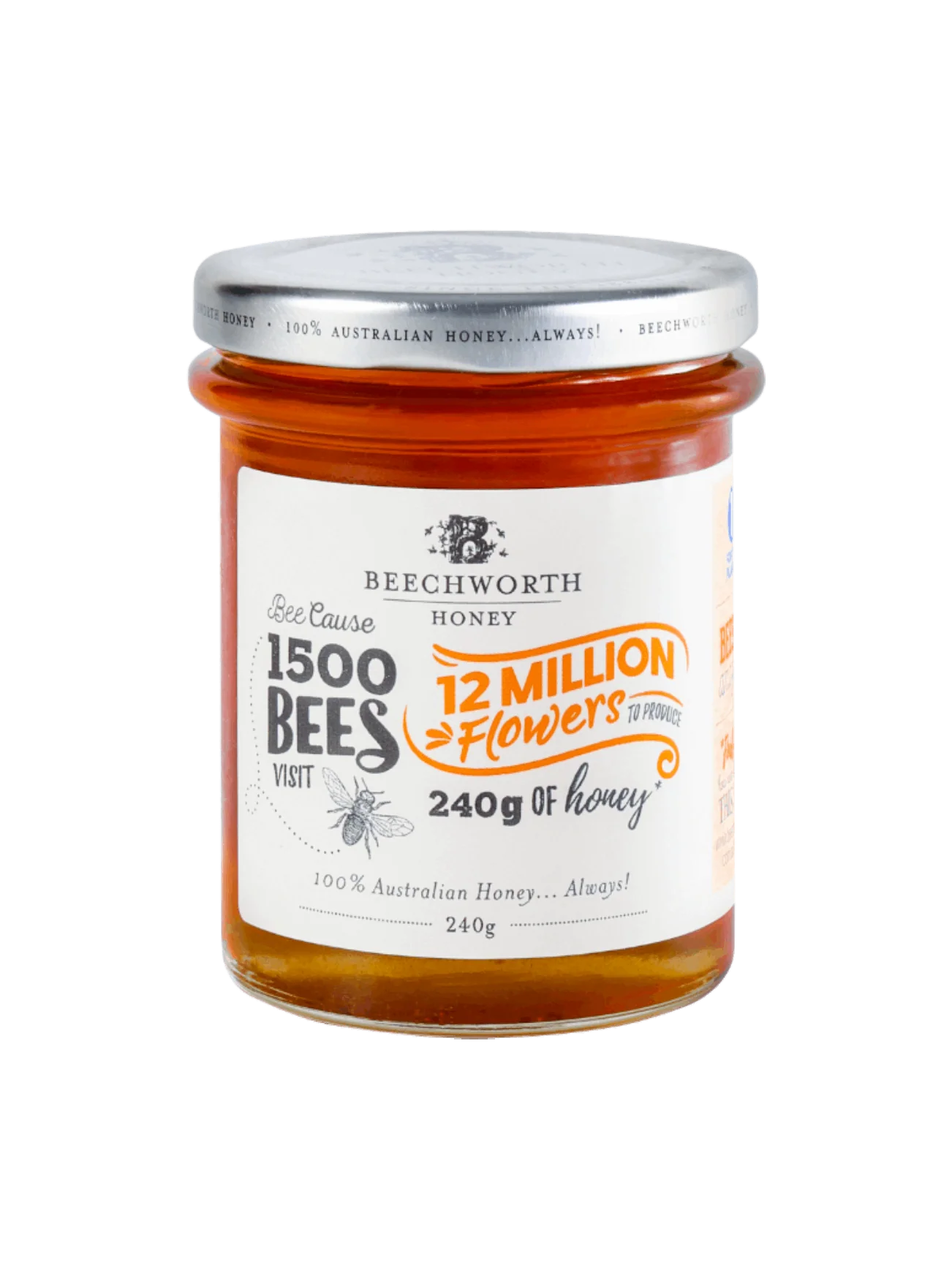BEECHWORTH HONEY BEE CAUSE BUSH HONEY 240G