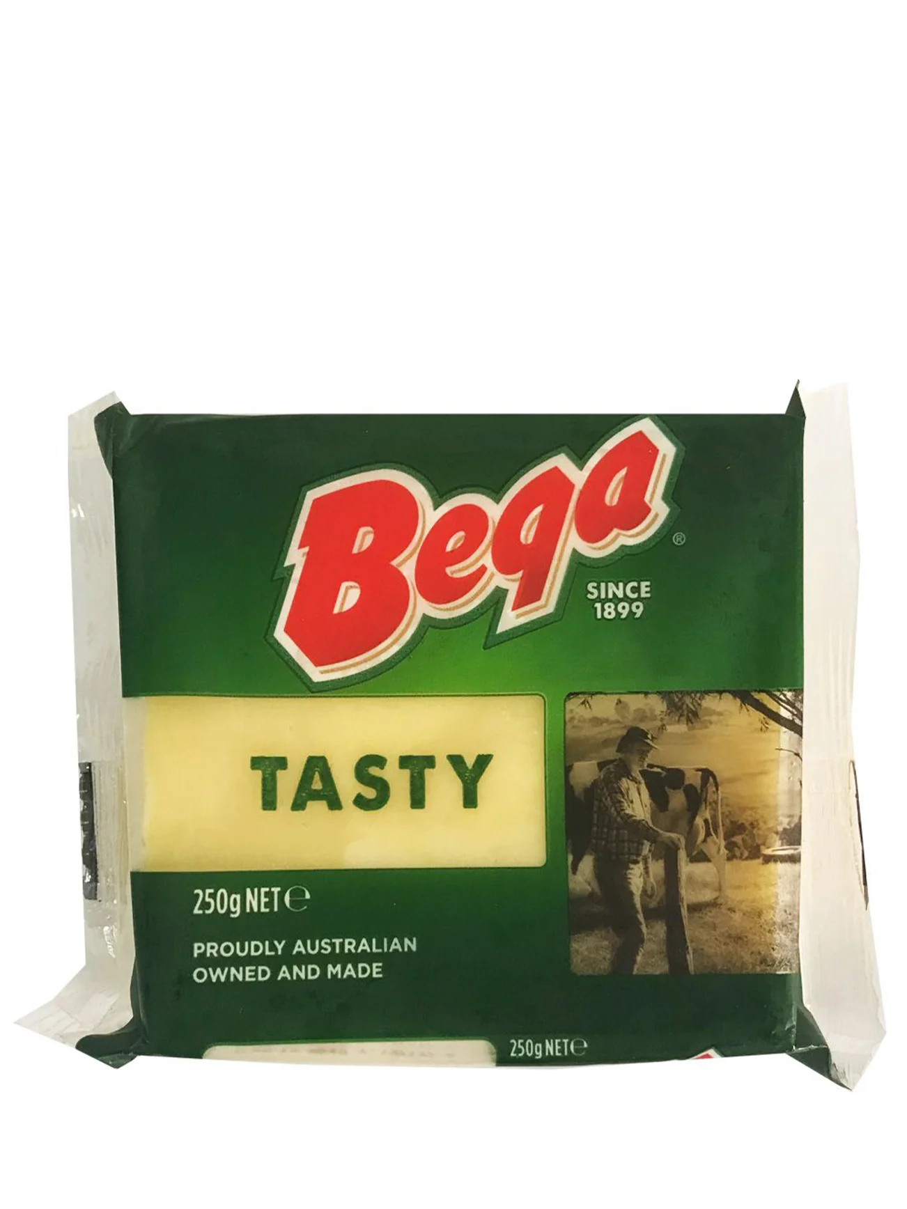 BEGA TASTY CHEDDAR CHEESE 250G