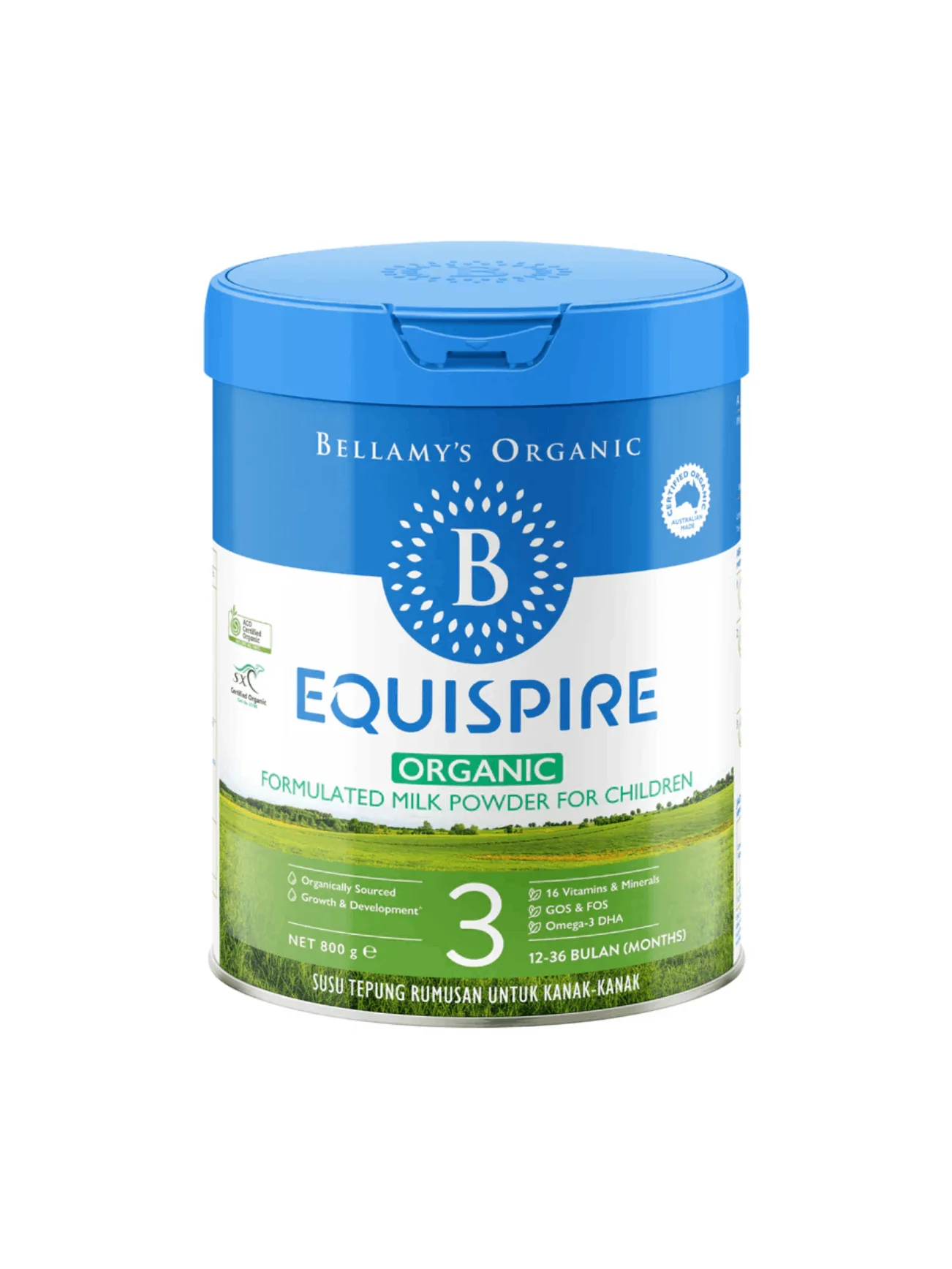 BELLAMY'S ORG STEP 3 EQUISPIRE TODDLER 800G
