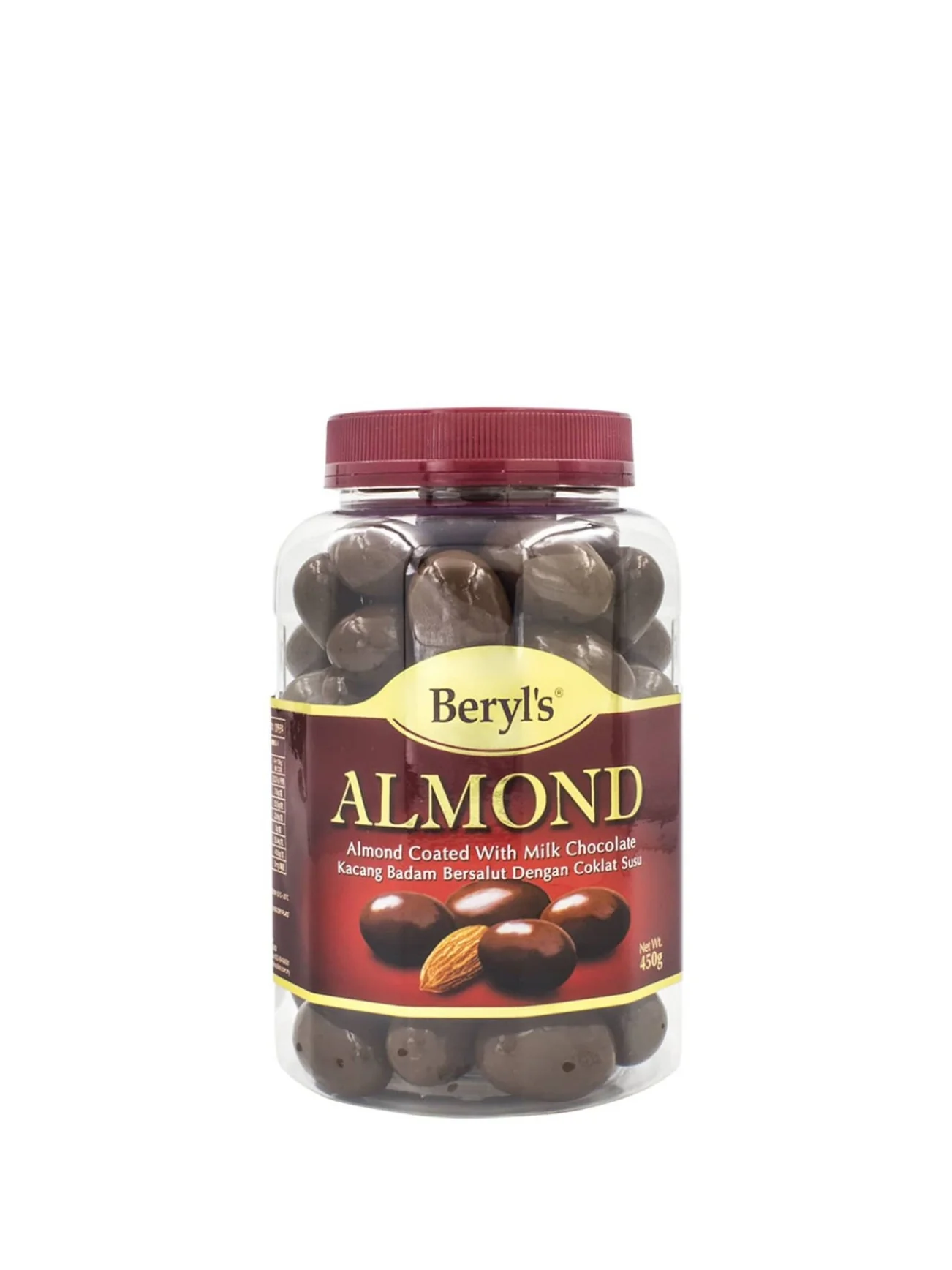 BERYL'S ALMOND COATED MILK CHOC 360G - Image 2