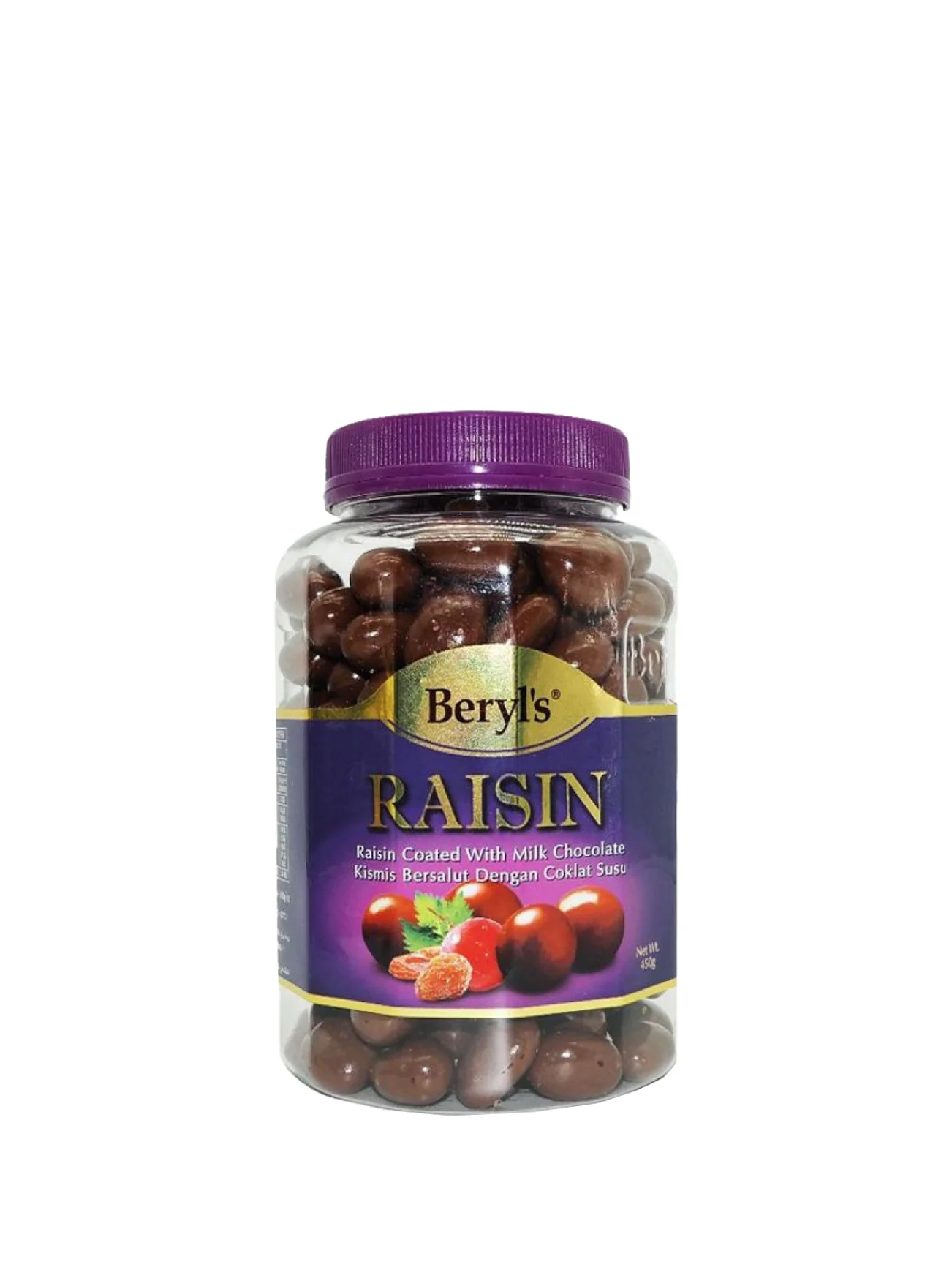 BERYL'S RAISIN COATED MILK CHOC 360G - Image 2
