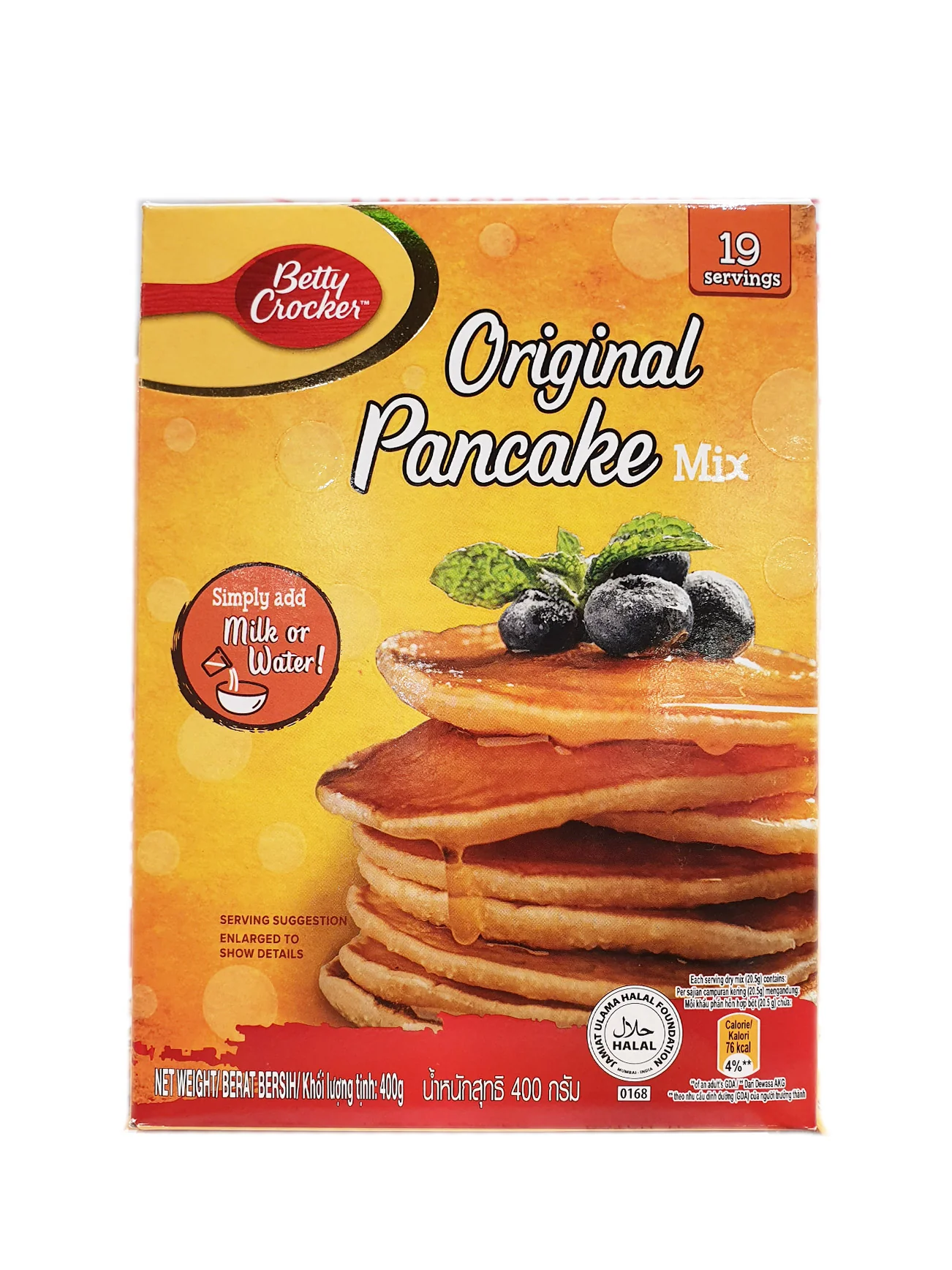 BETTY CROCKER PANCAKE MIX ORIGINAL 400G - Image 3