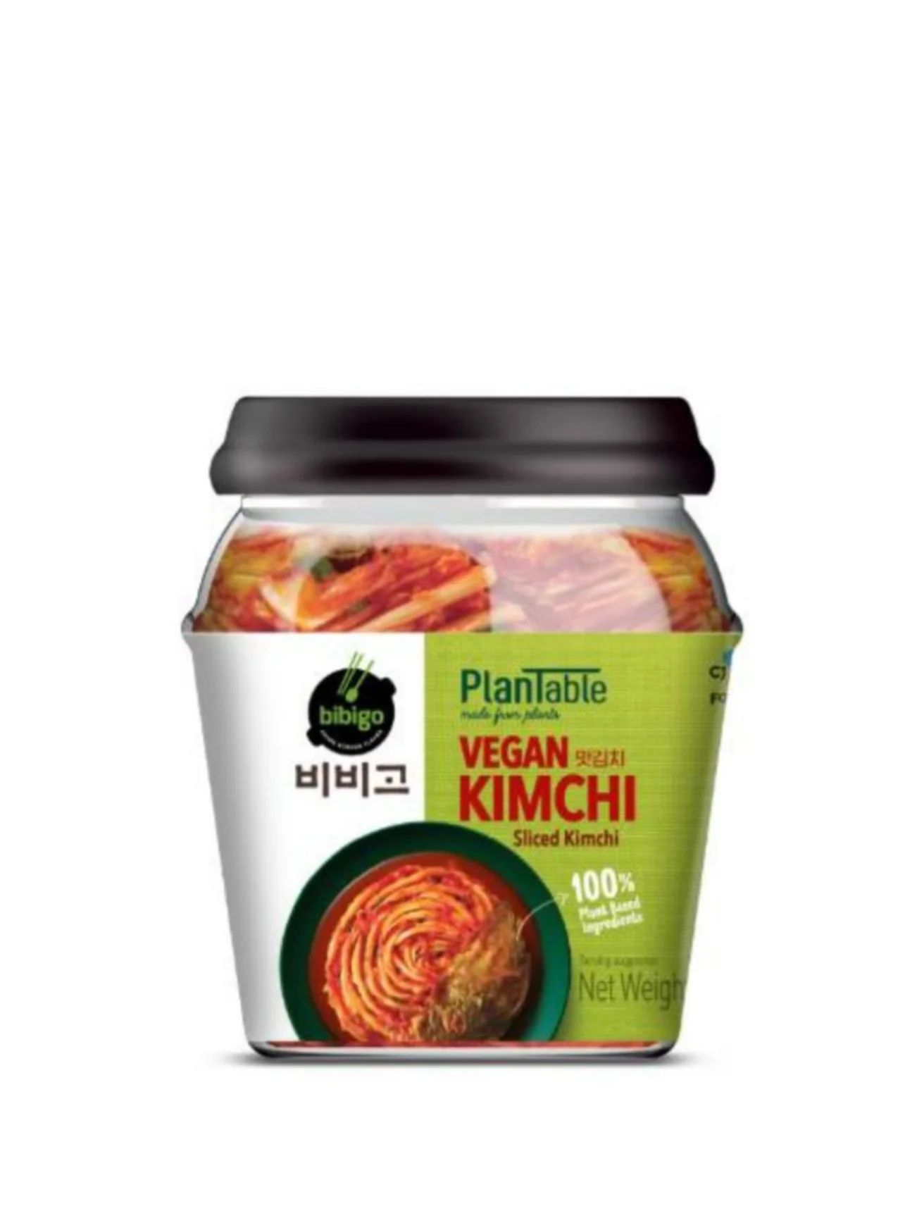 BIBIGO PLANTABLE VEGAN KIMCHI(SLICED) 500G (PET)