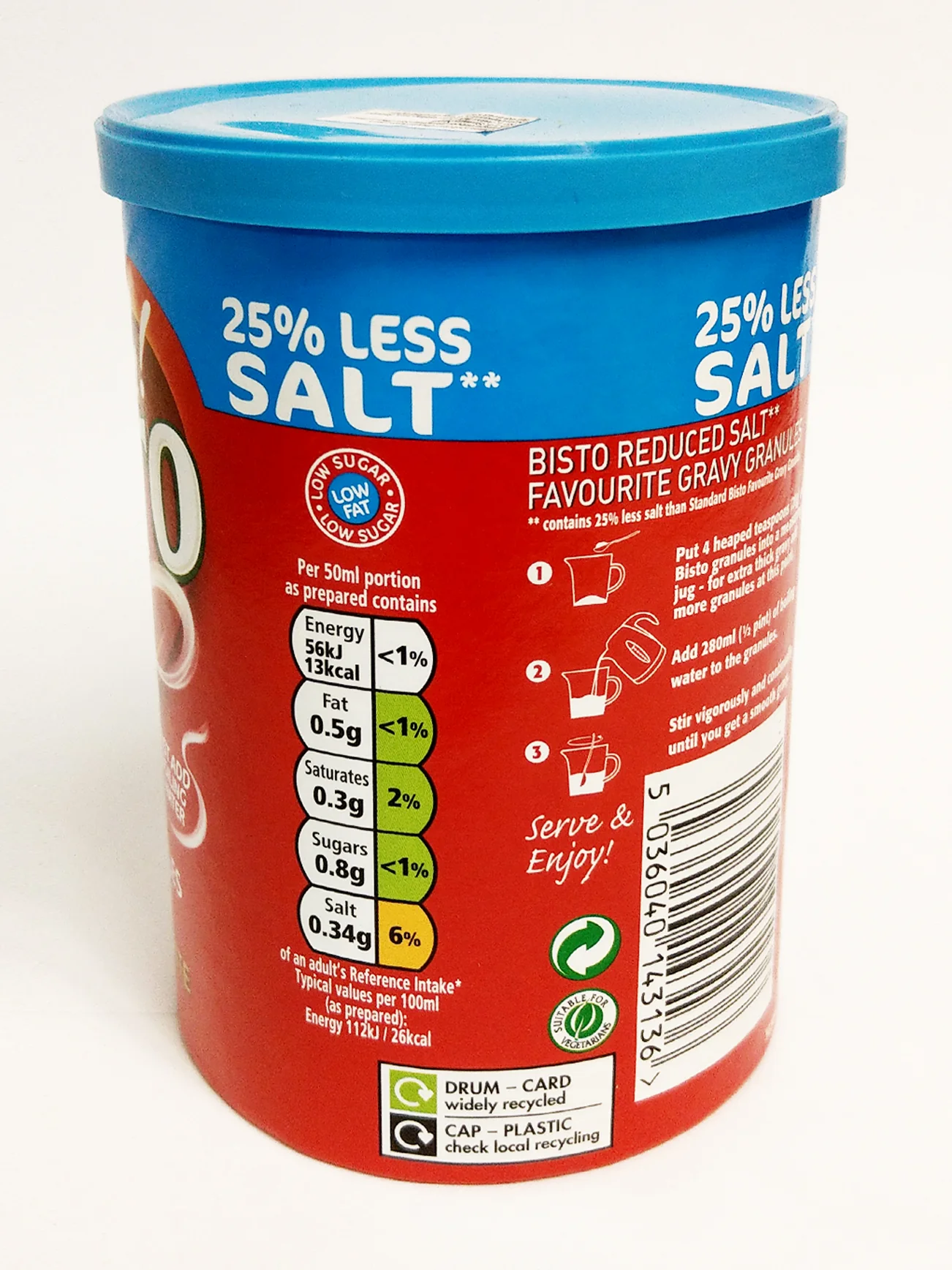 BISTO GRAVY GRANULES R/SALT BEEF 190G - Image 3