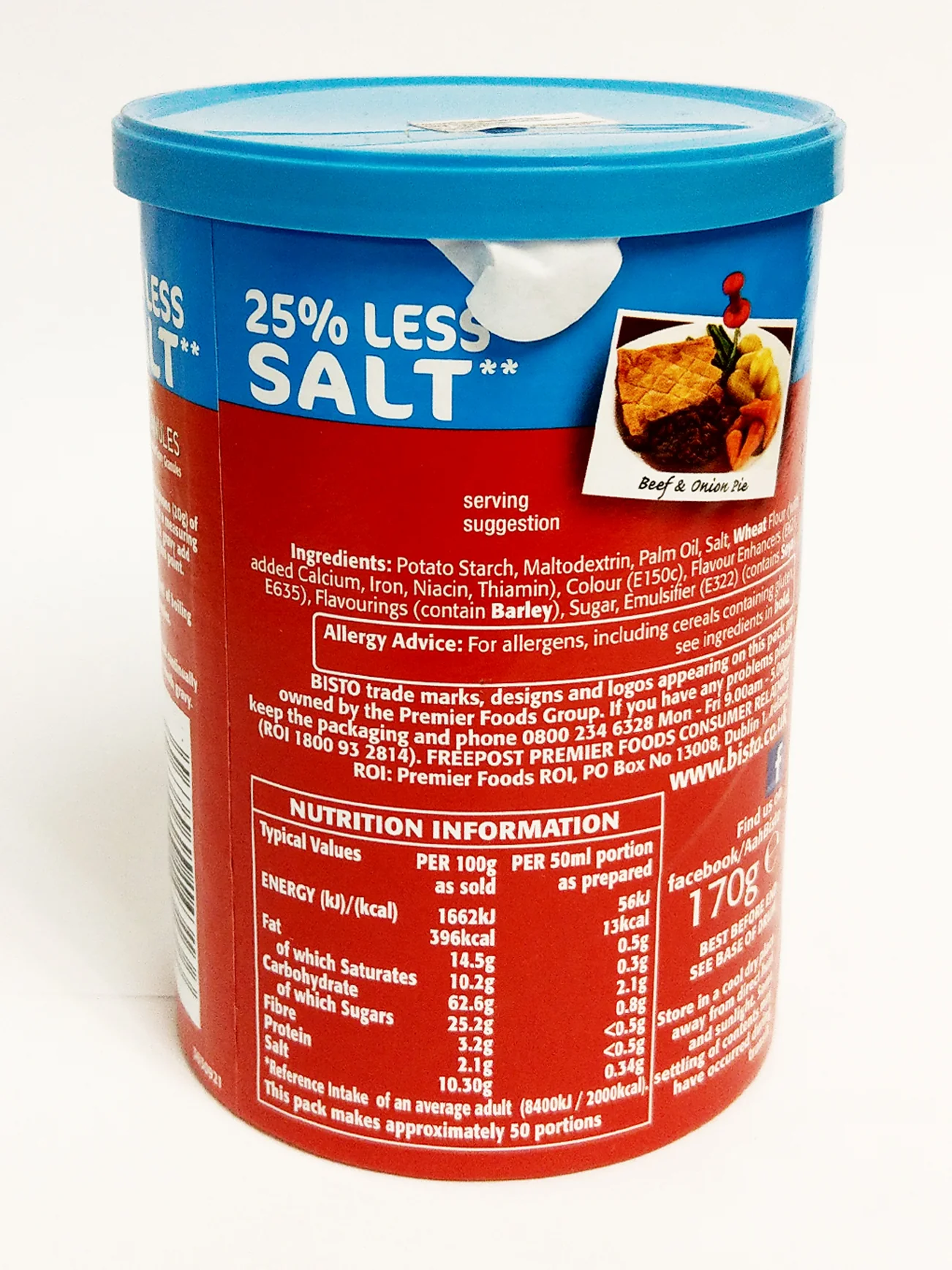 BISTO GRAVY GRANULES R/SALT BEEF 190G - Image 4