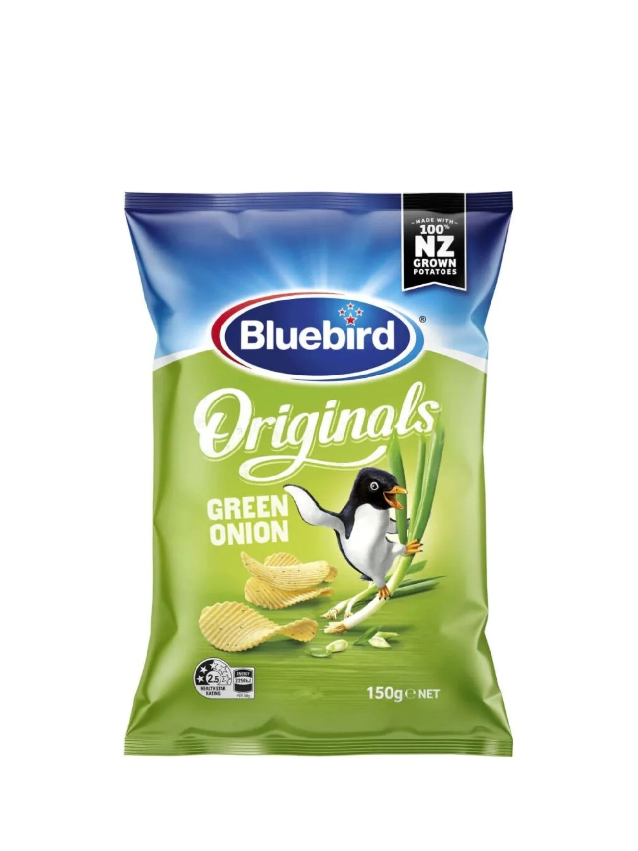 BLUEBIRD ORIGINALS GREEN ONION 150G