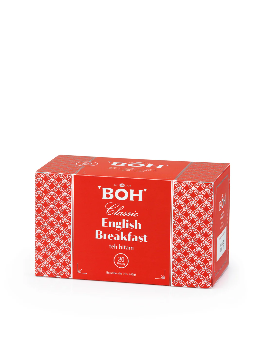 BOH CLASSIC ENGLISH B/TEA 20SX2G