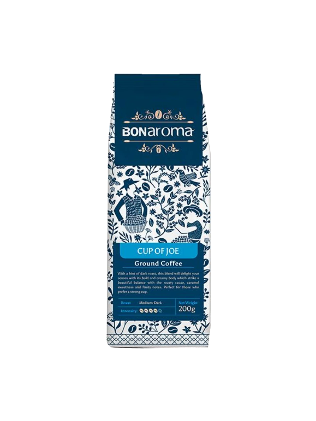 BONAROMA CUP OF JOE GROUND COFFEE 200G