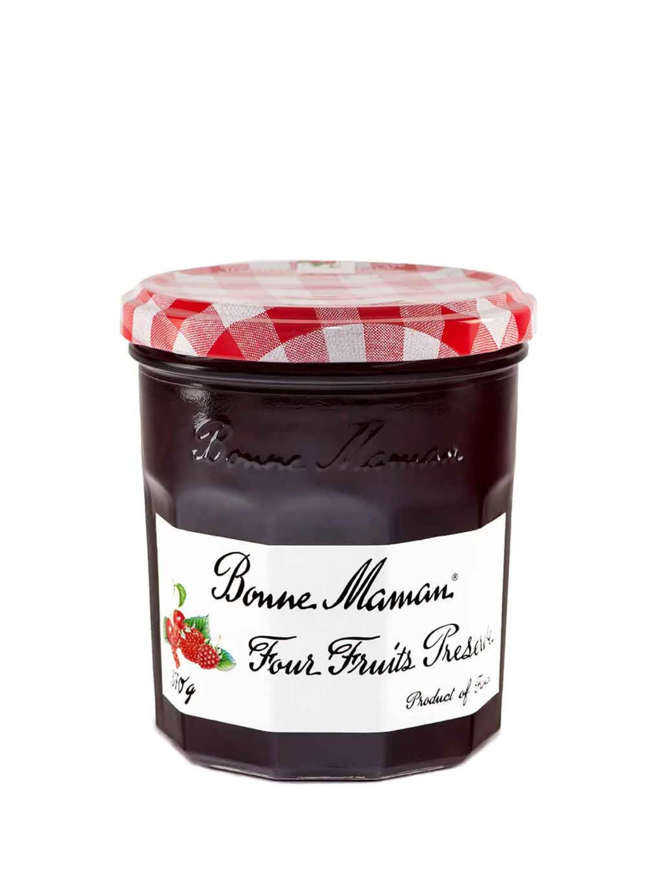 BONNE MAMAN FOUR FRUITS MIX JAM 370G
