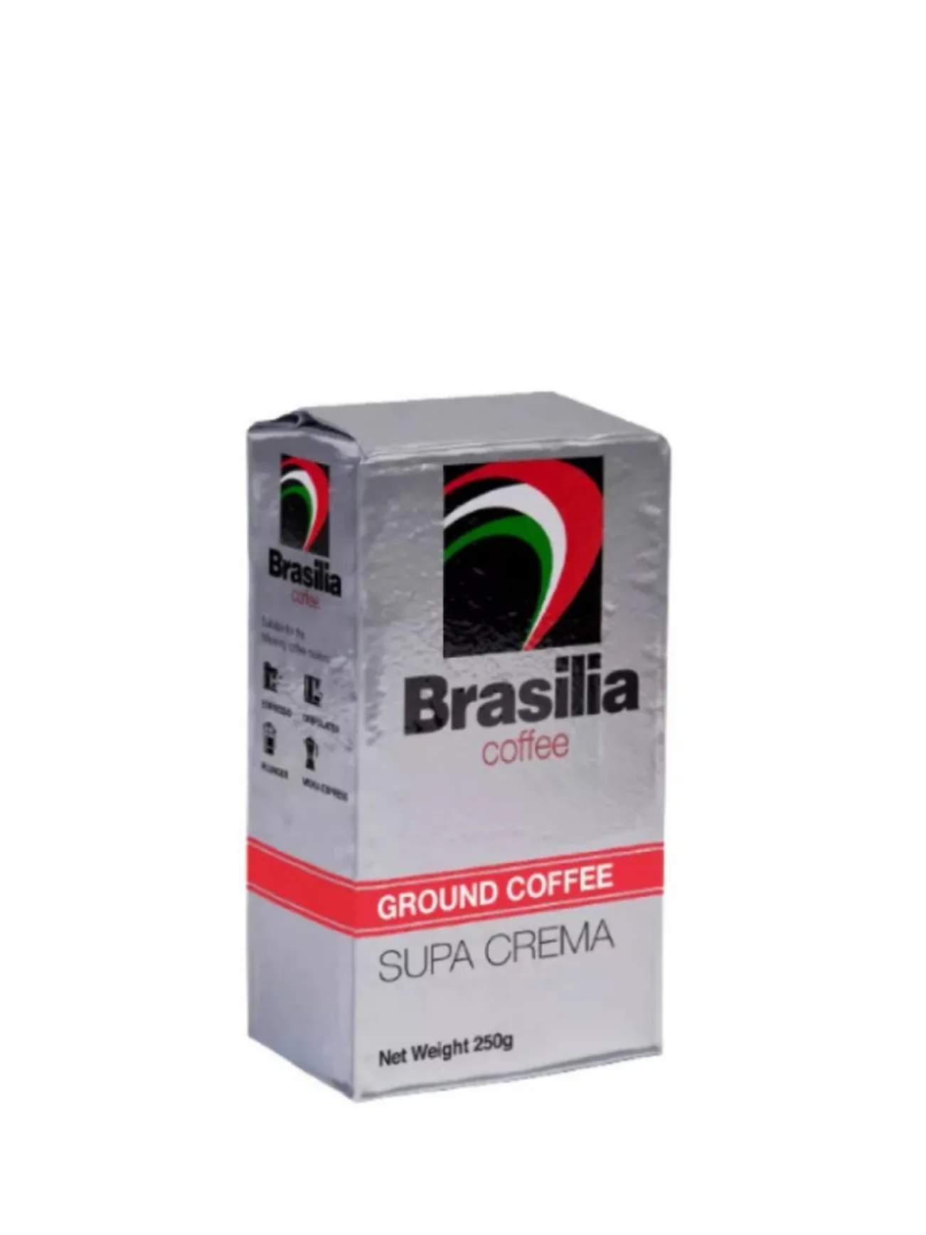 BRASILIA BRICK ESPRESSO SUPA CREMA 250G