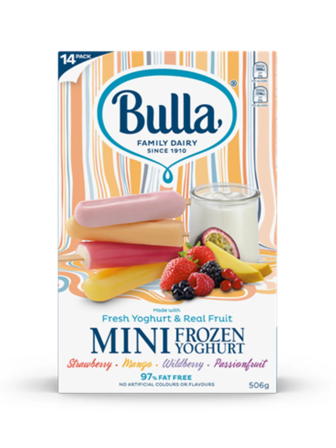BULLA 97% FF MINIS FRUIT&YOG 14'S - Image 2