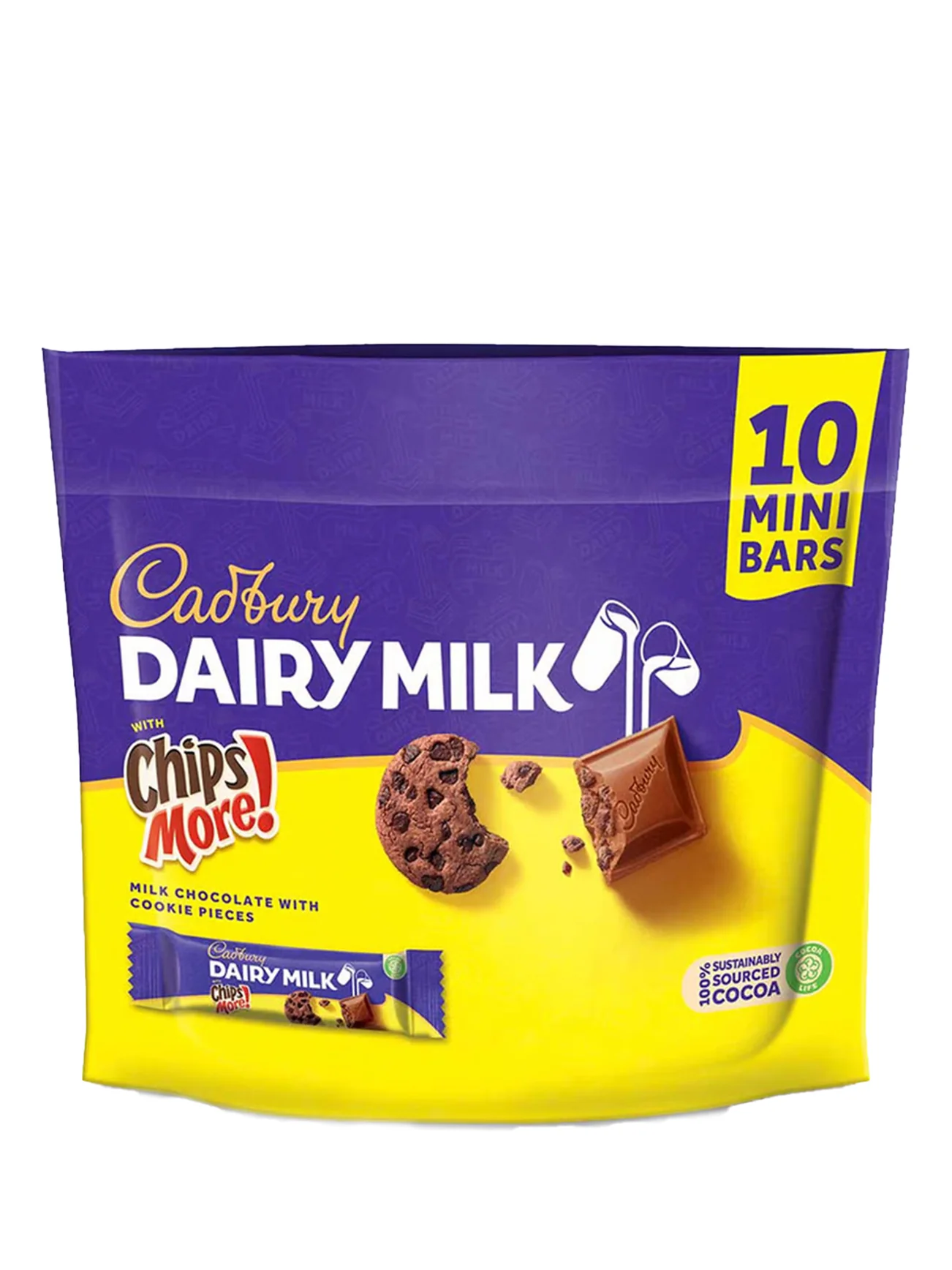 CADBURY CHIPSMORE SHAREBAG 10S 115G
