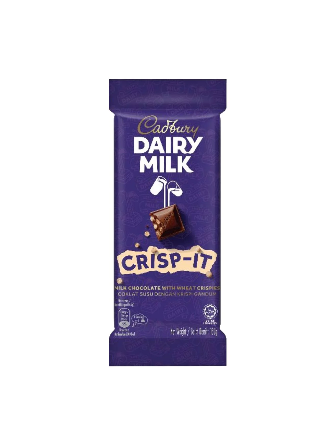 CADBURY DAIRY MILK CRISP-IT 130G