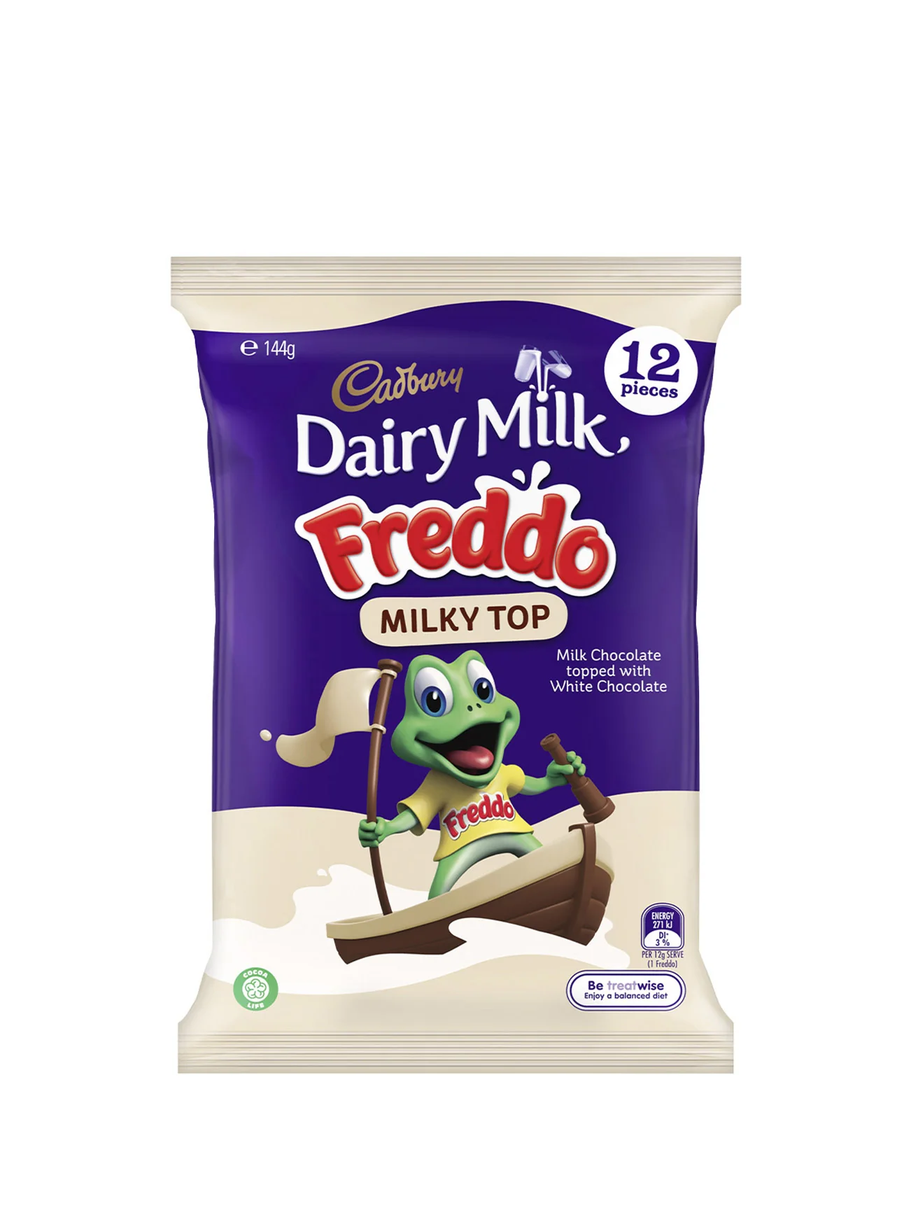 CADBURY FREDDO MILK TOP CHOCOLATE 144G - Image 2
