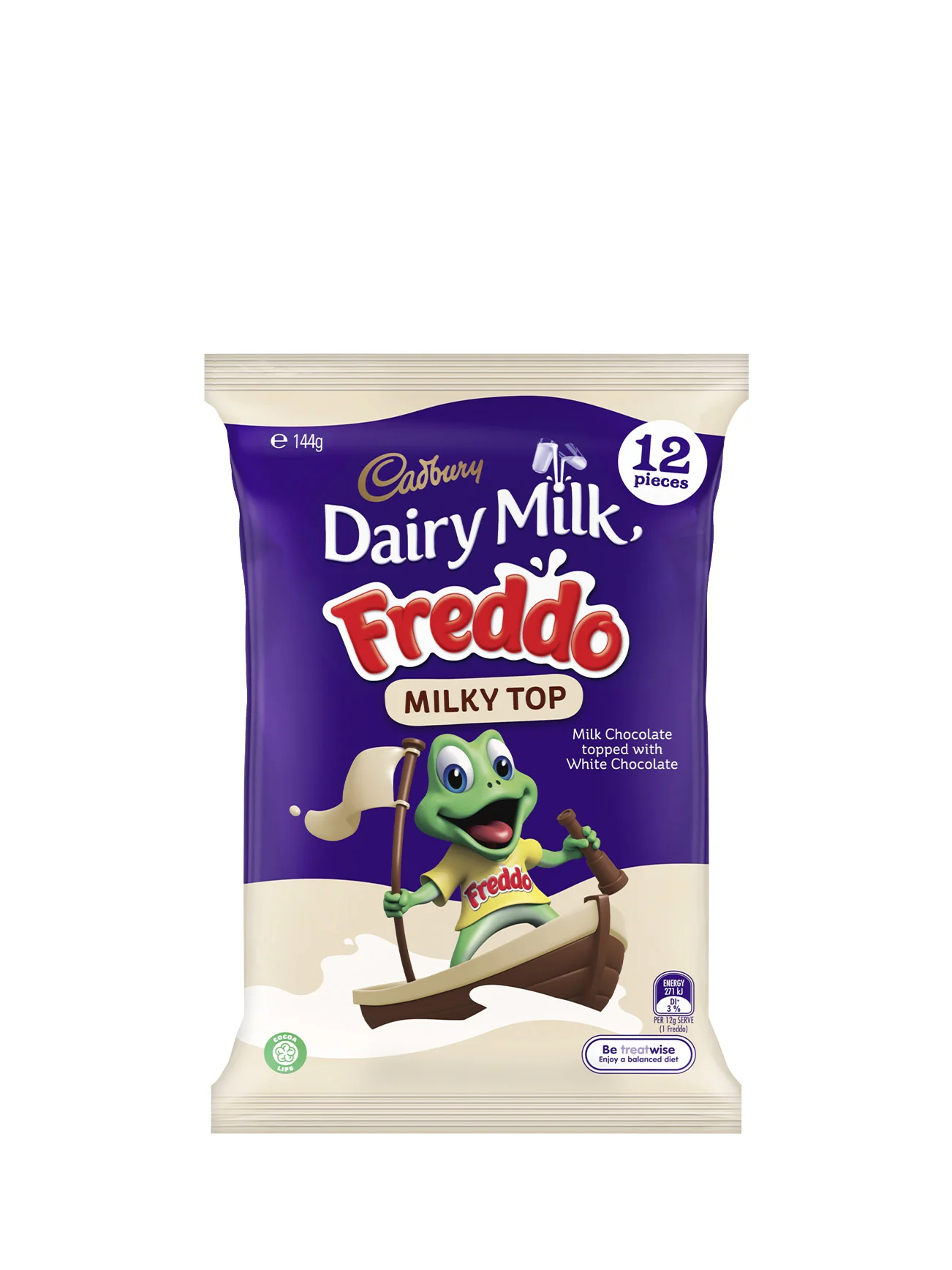 CADBURY FREDDO MILK TOP CHOCOLATE 144G - Image 3