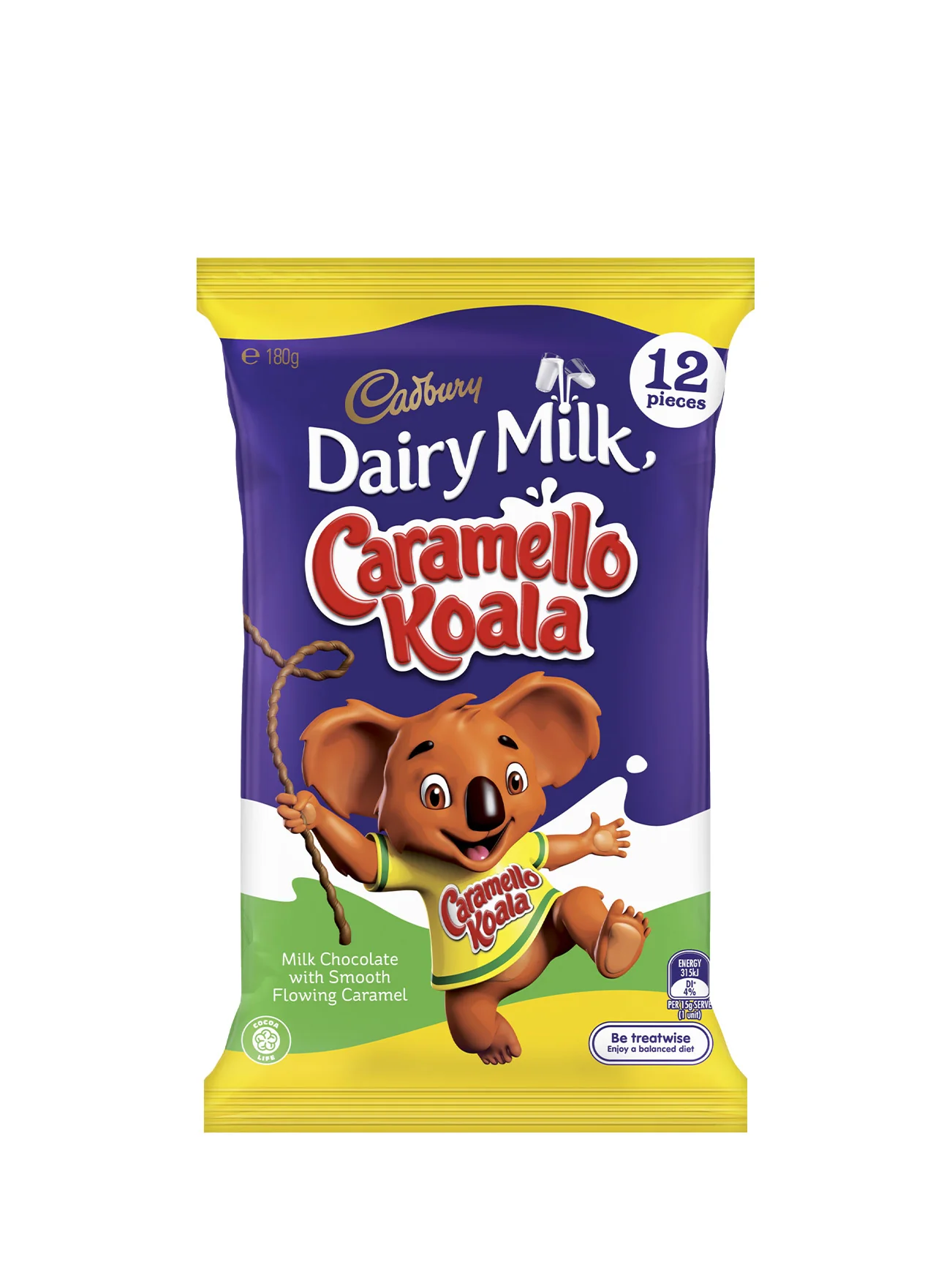 CADBURY SHAREPACK CARAMELLO KOALA 180G