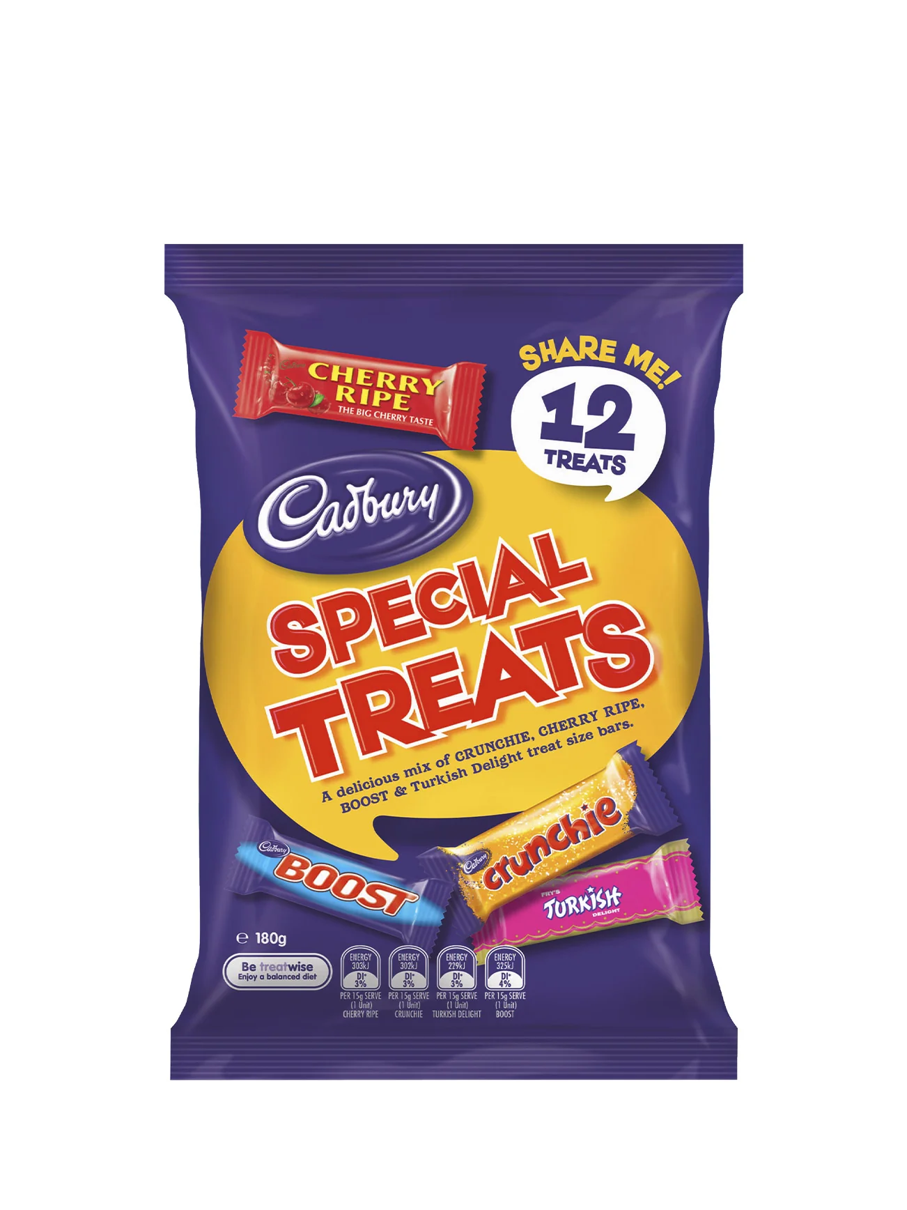 CADBURY SHAREPACK SPECIAL TREATS 180G - Image 2