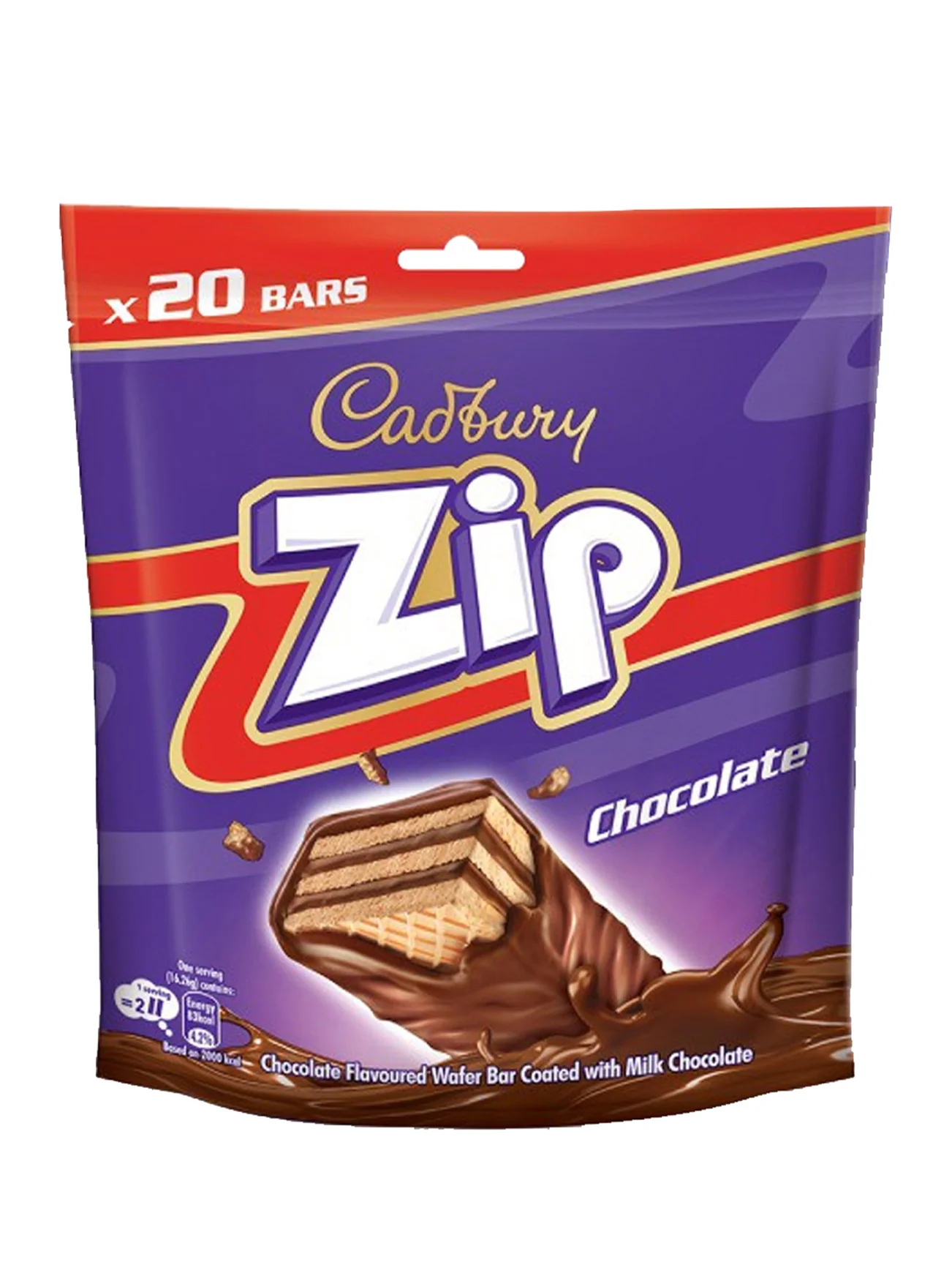 CADBURY ZIP SHAREBAG 160G
