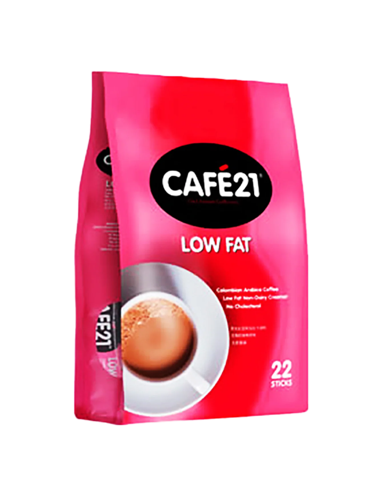 CAFE21 LOW FAT WHITE COFFEE 14GX22S